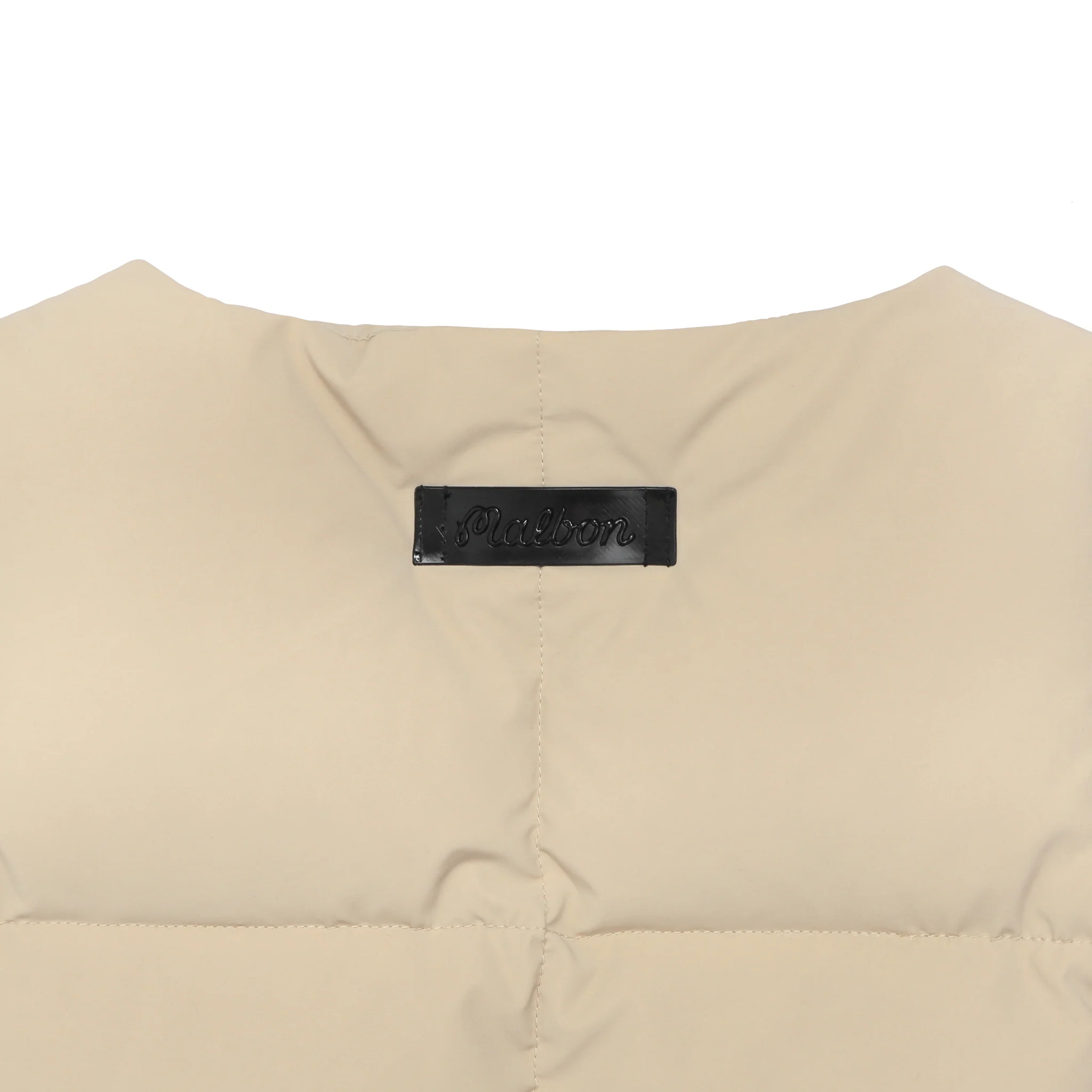 100 Thieves x Malbon Flintlock Puffer Vest - Sand - Image 4