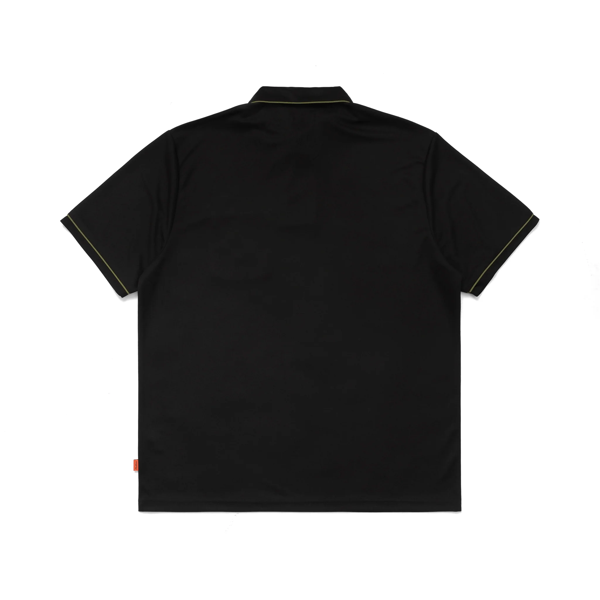 100 Thieves x Malbon Scout Performance Polo - Black - Image 4