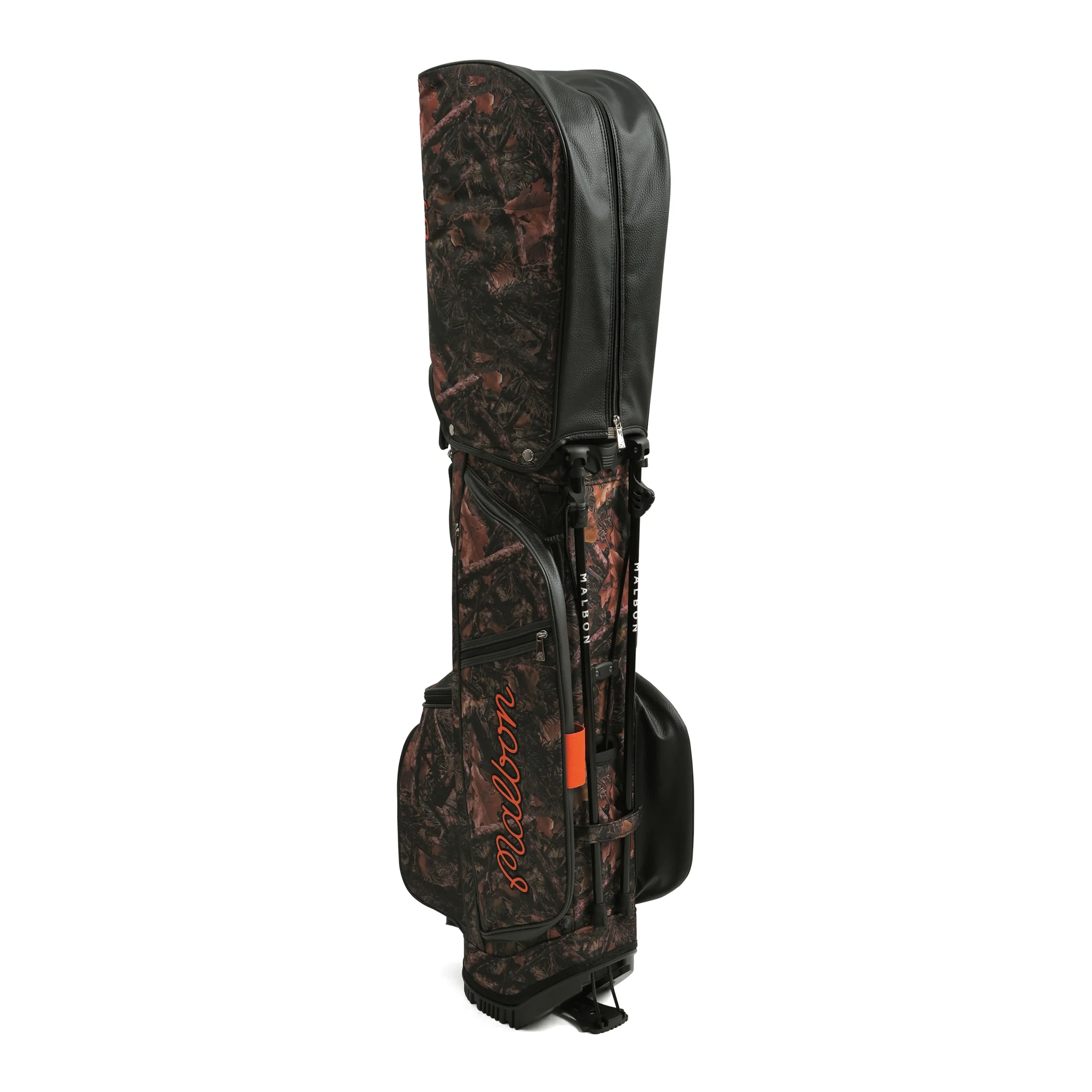 100 Thieves x Malbon Woodsman Golf Bag - Tree Camo - Image 2