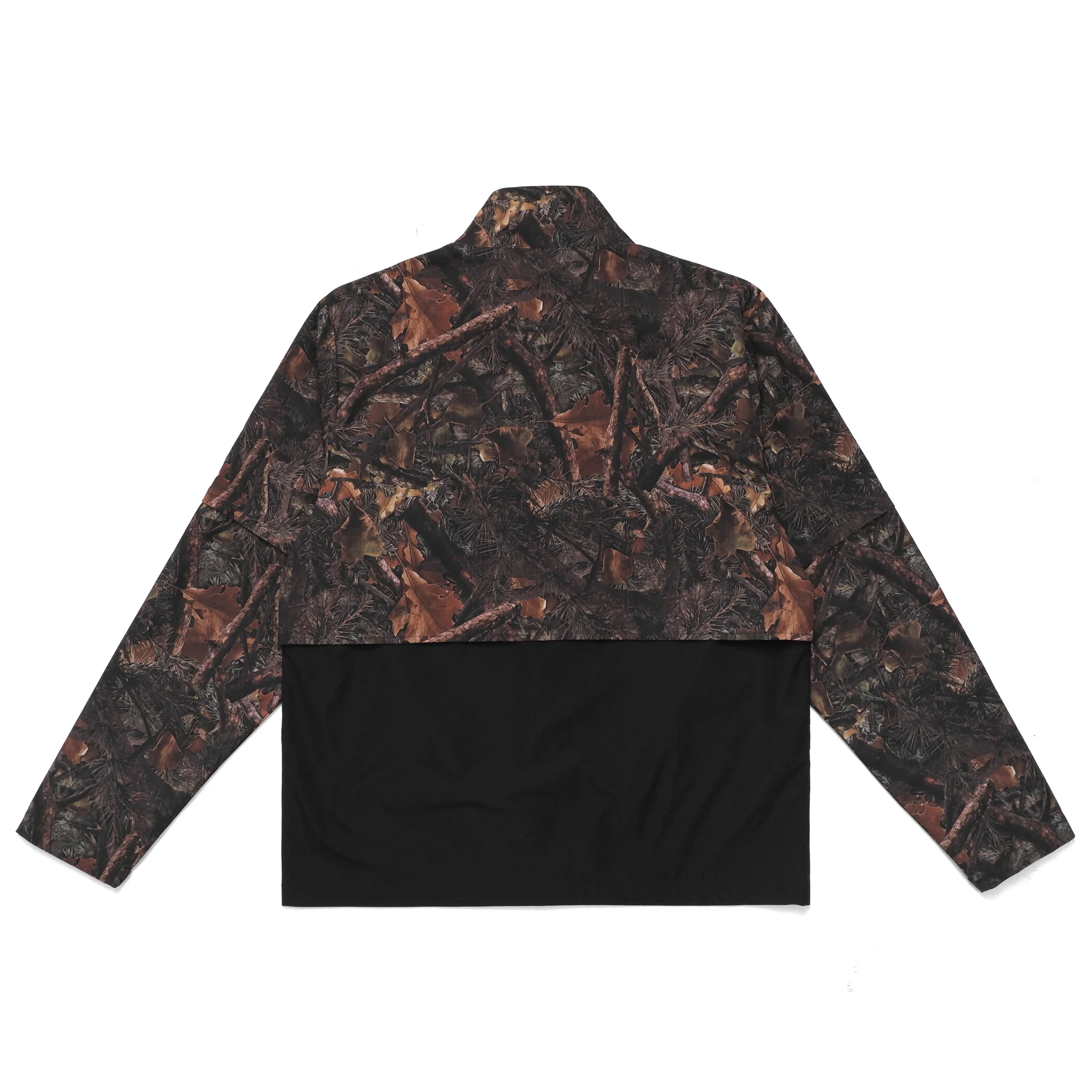 100 Thieves x Malbon Woodsman Zip Off Windbreaker - Tree Camo - Image 4