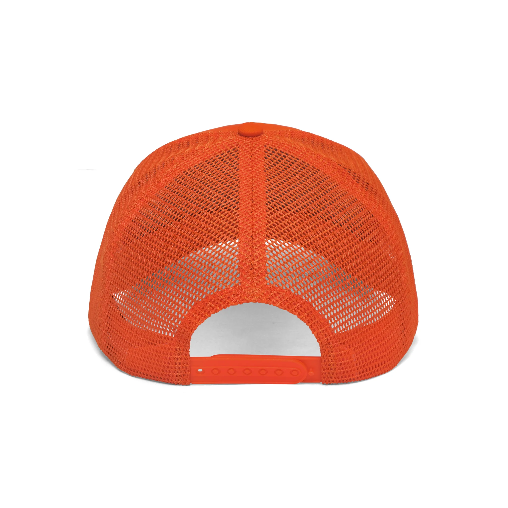 100 Thieves x Malbon Wrangler Rope Trucker Hat - Orange - Image 4