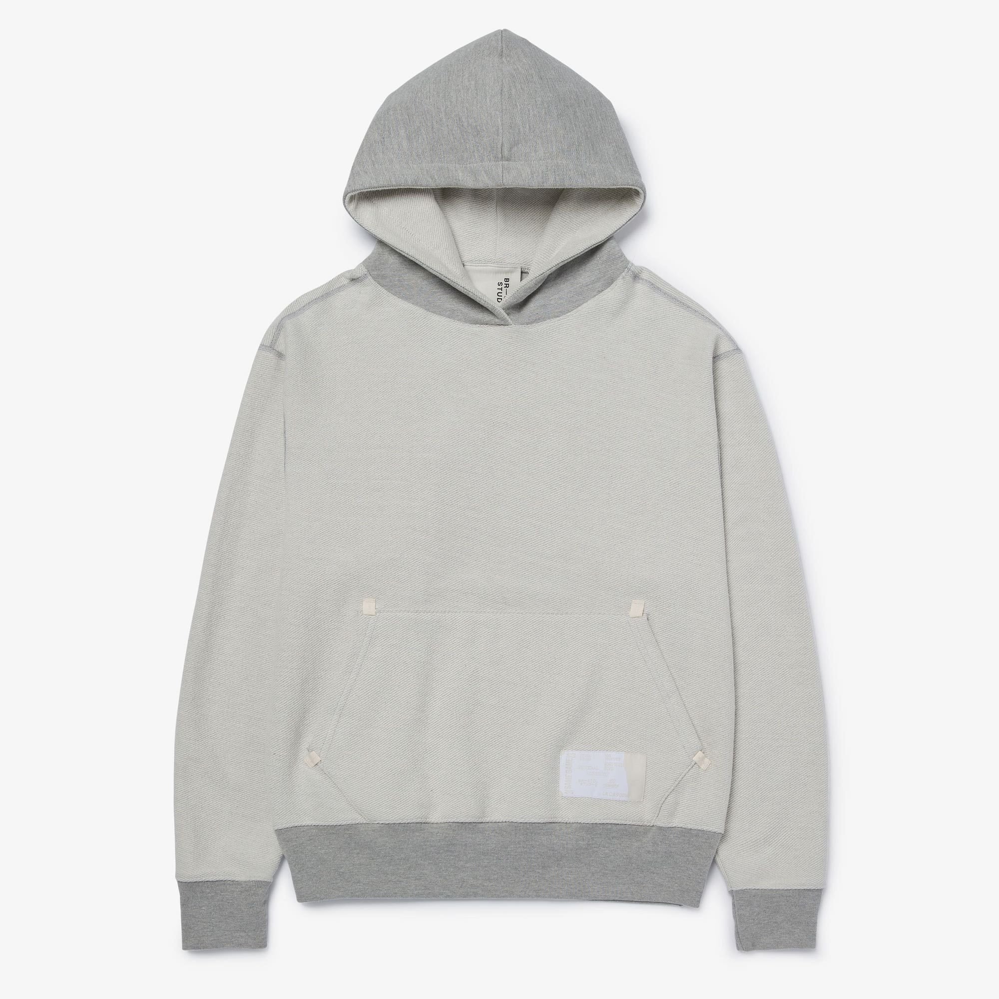 100T X Bristol Studio Reversible Hoodie - Oatmeal Heather - Image 6