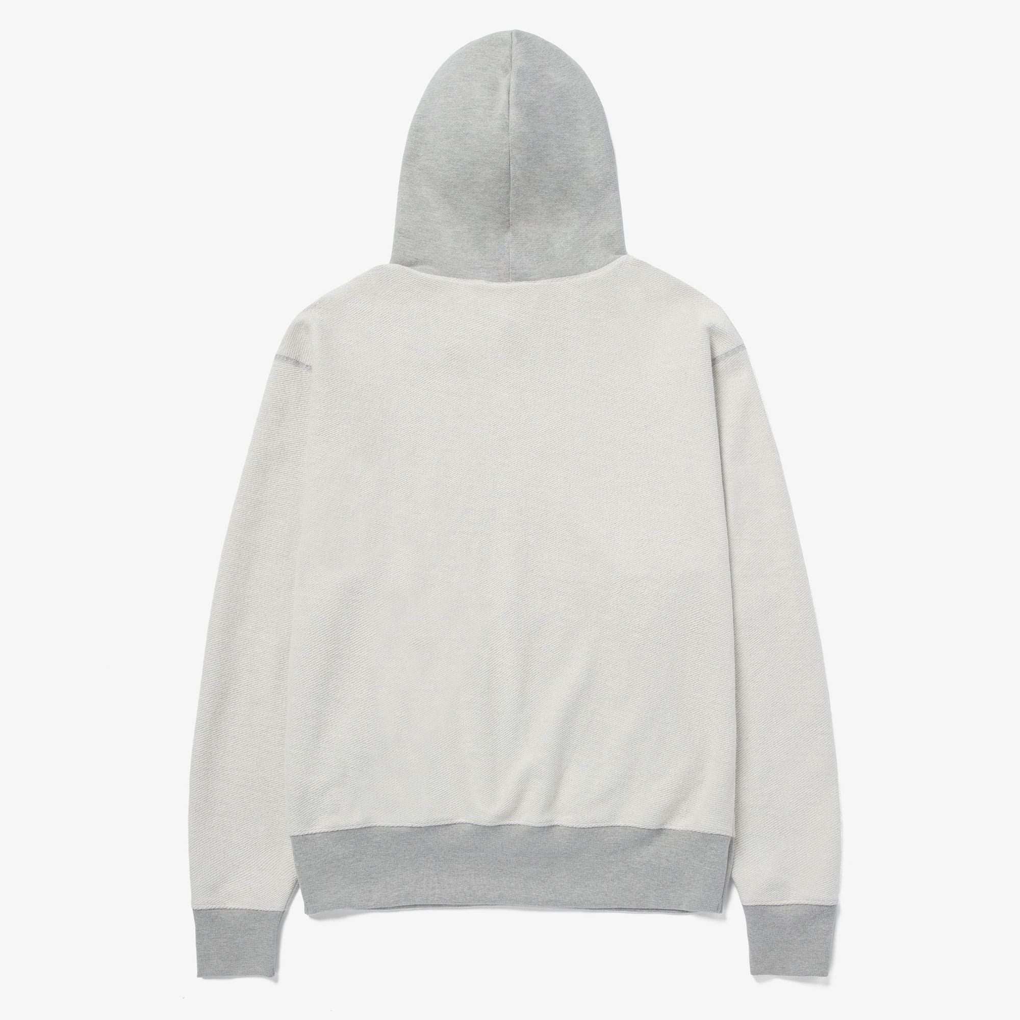 100T X Bristol Studio Reversible Hoodie - Oatmeal Heather - Image 7