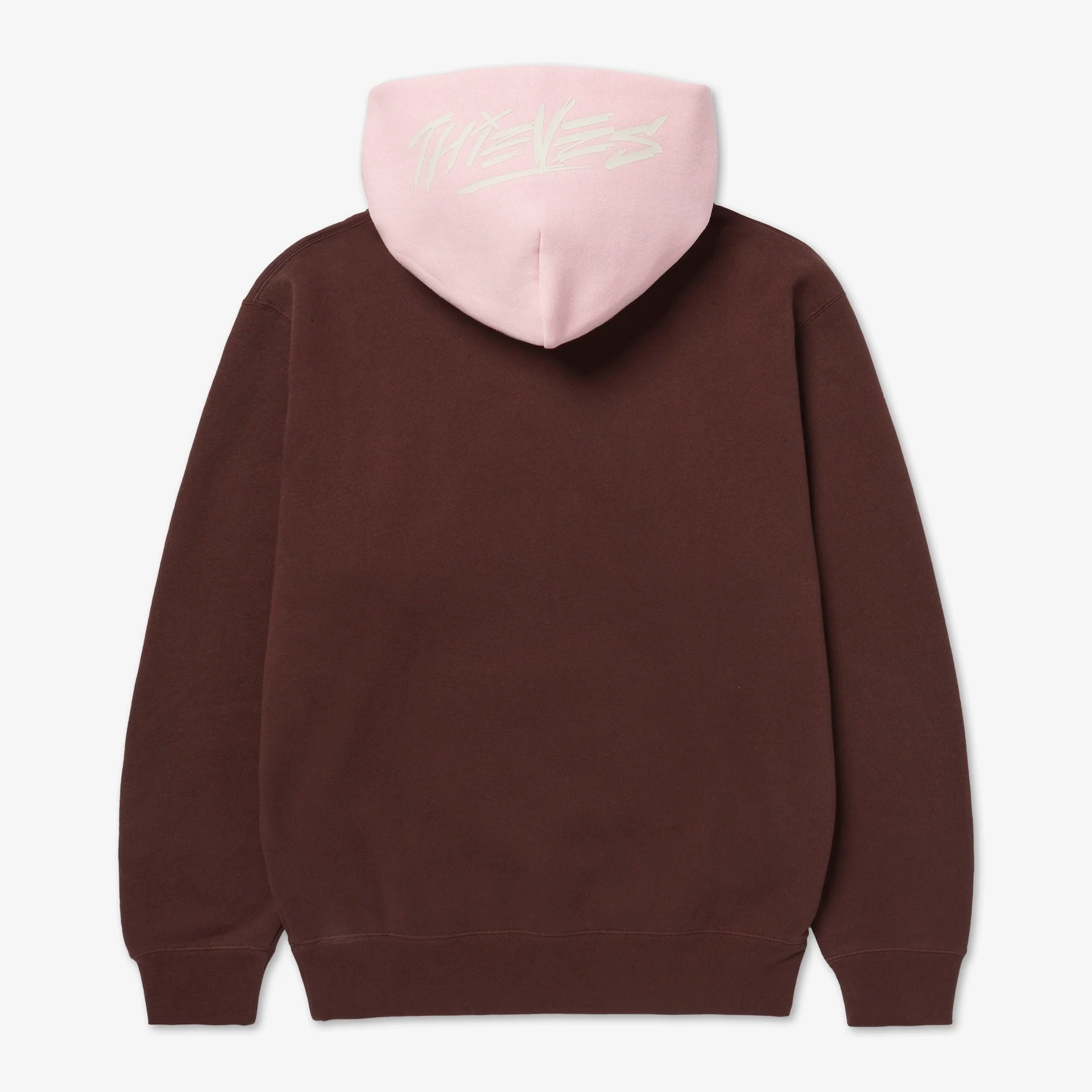 2-Tone Hoodie - Brown/Pink - Image 6