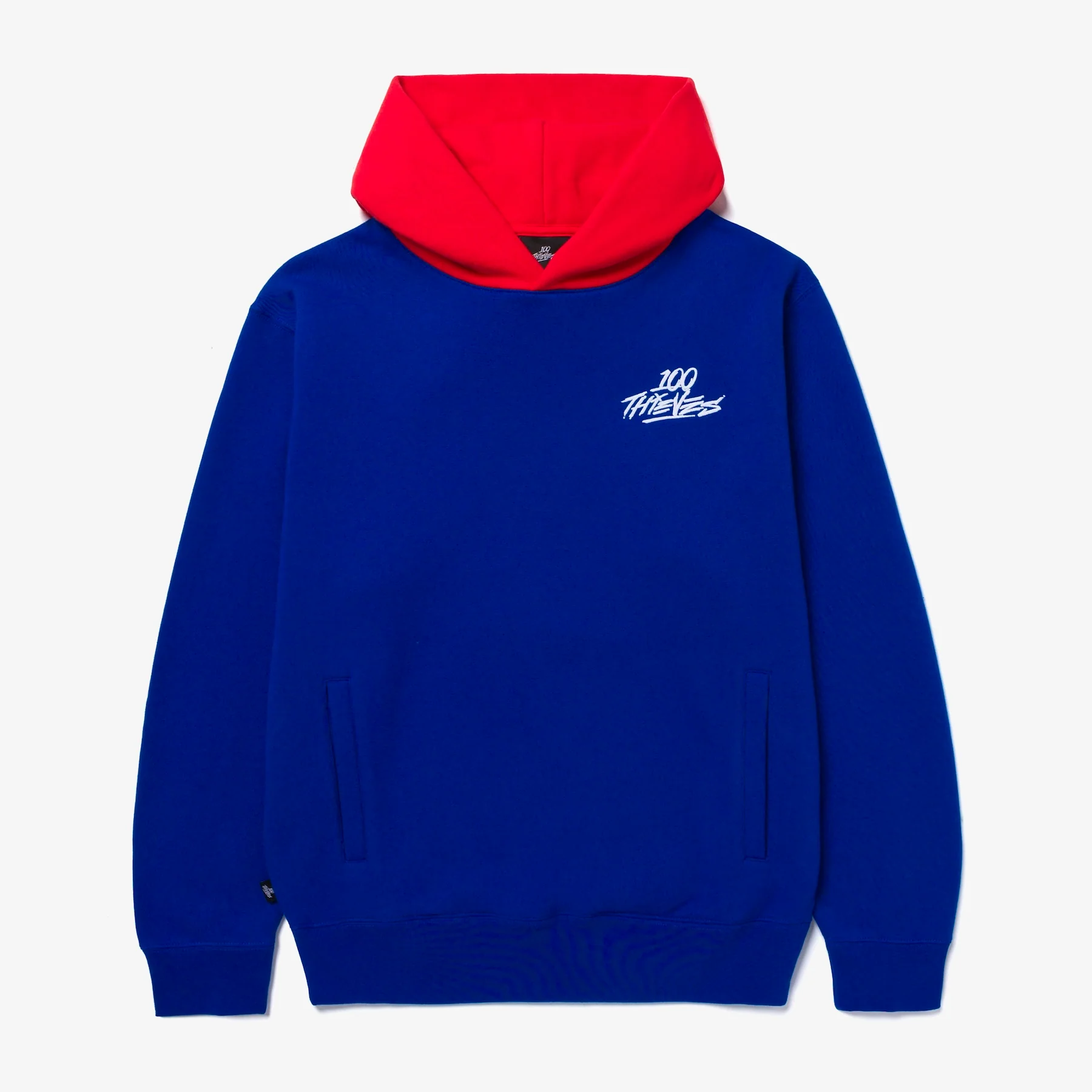 2-Tone Hoodie - Royal/Red