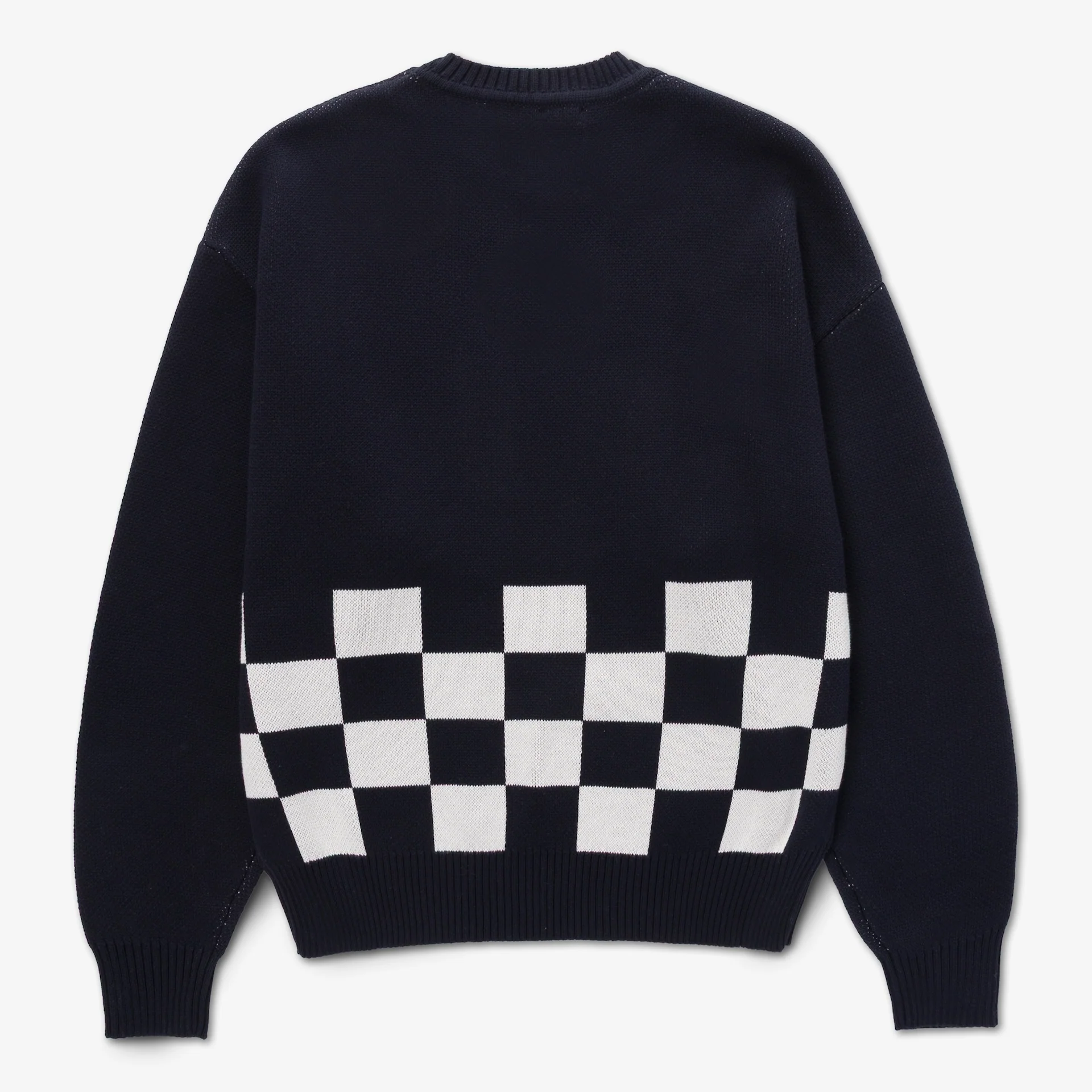 Freshman Full Knit Sweater - Black - Image 6