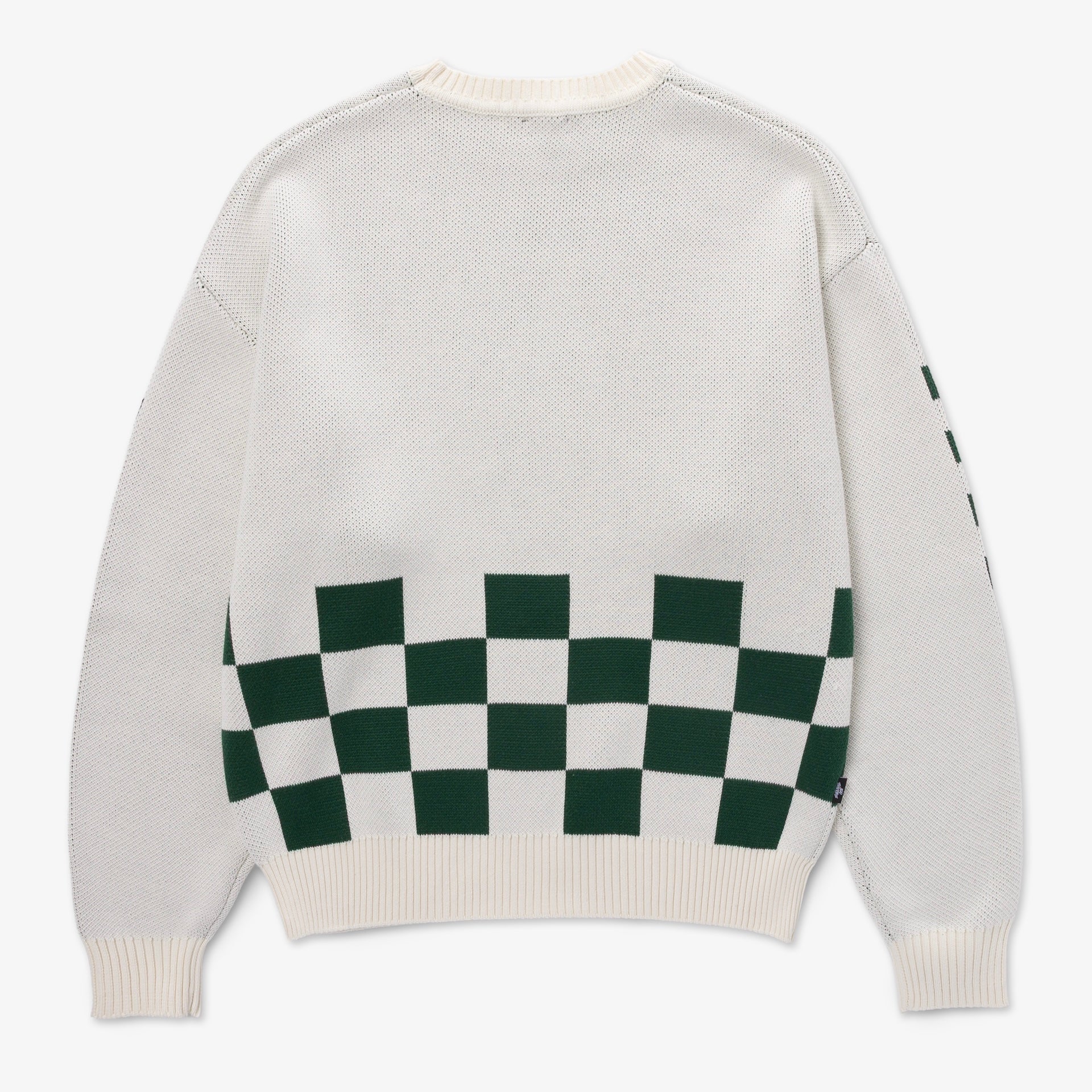 Freshman Full Knit Sweater - Cream - Image 6