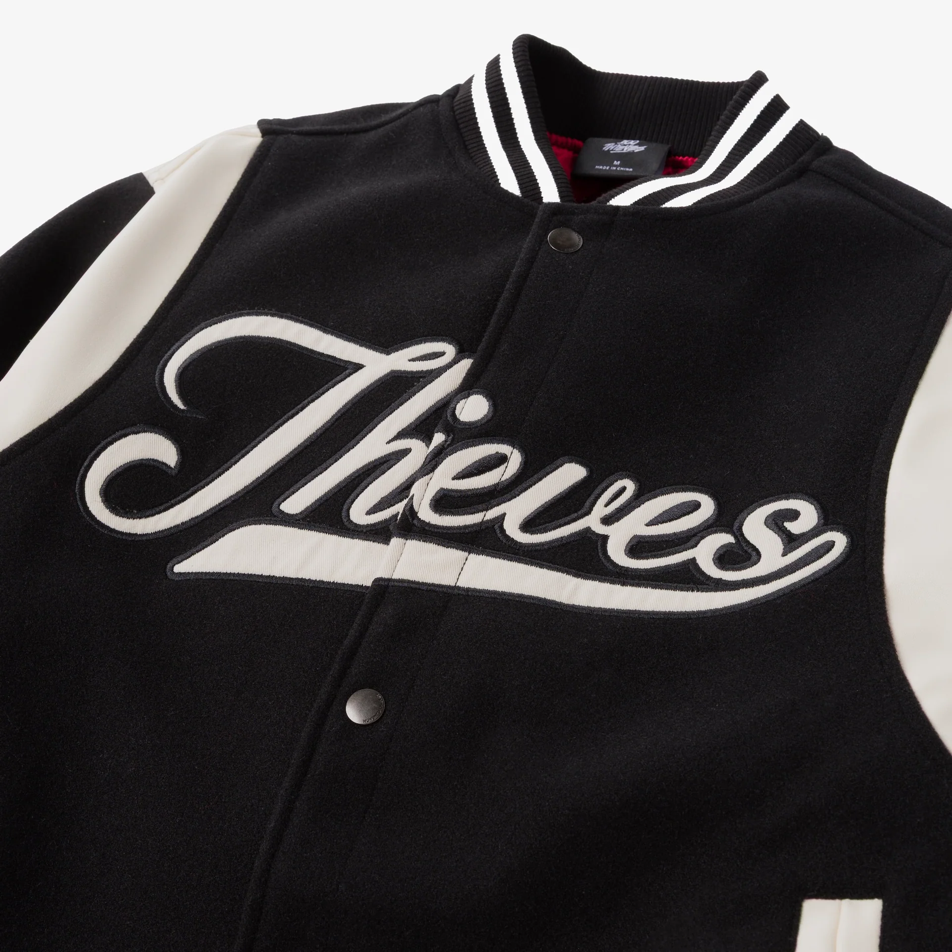 Senior Varsity Jacket - Black - Image 3
