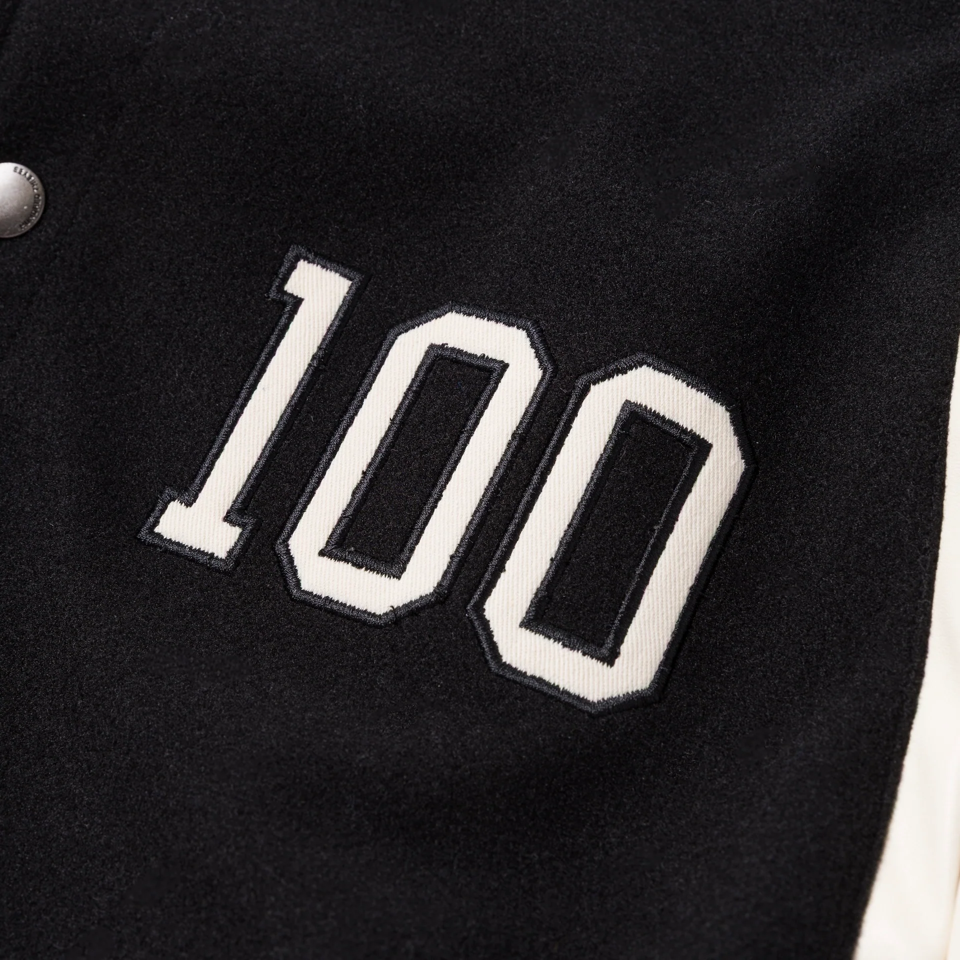 Senior Varsity Jacket - Black - Image 4