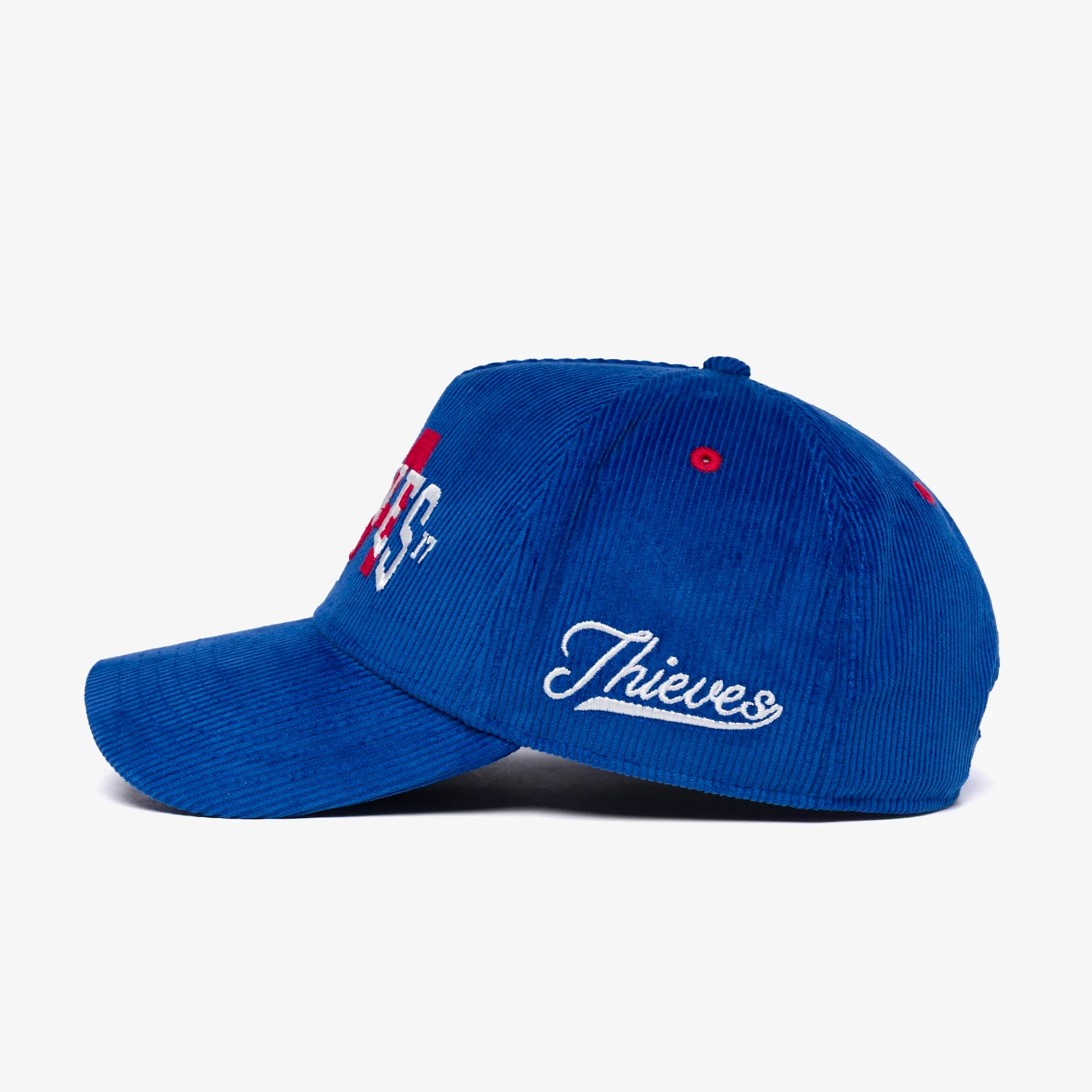 Cord Drop Out Hat - Royal - Image 3