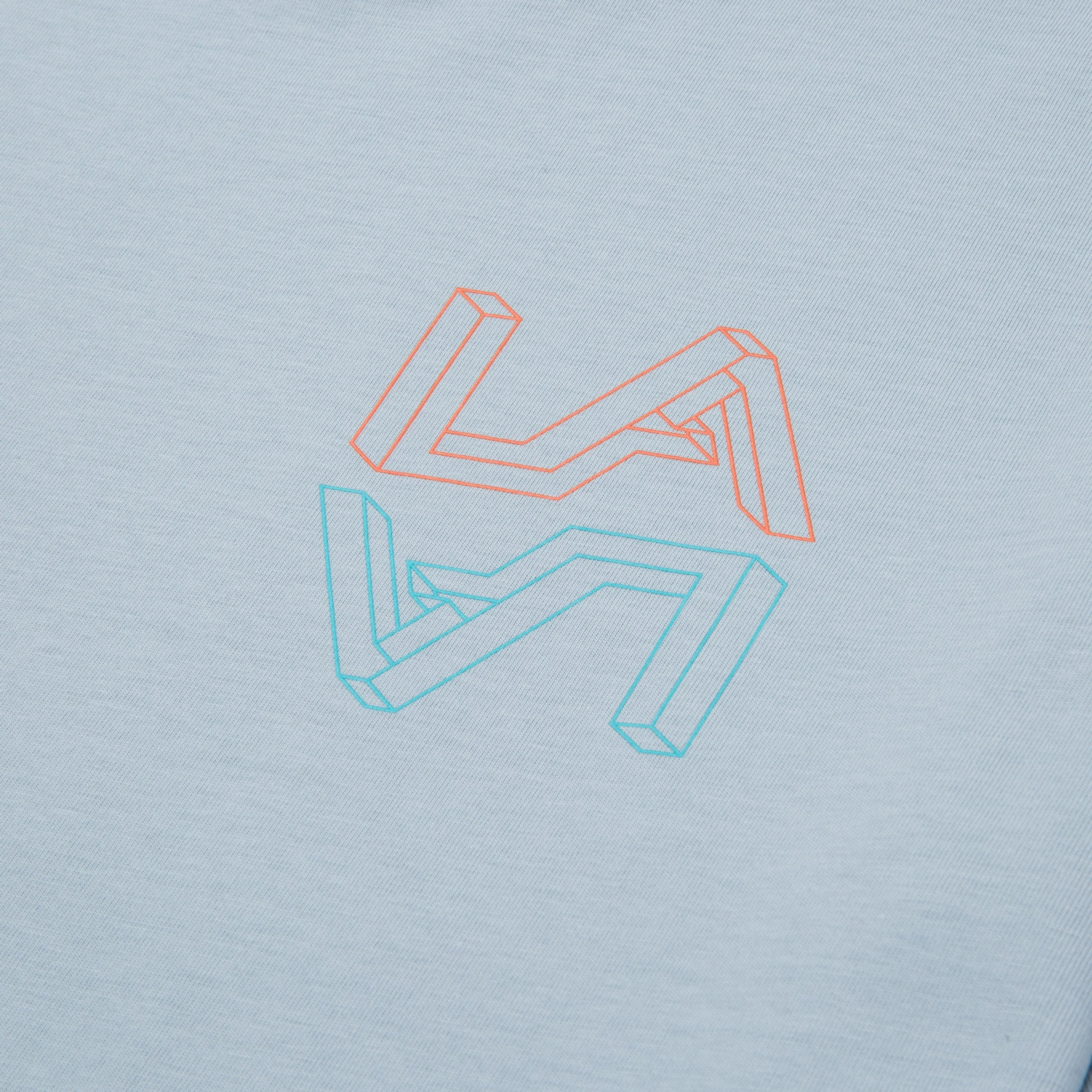 3D T-Shirt - Pale Blue - Image 3