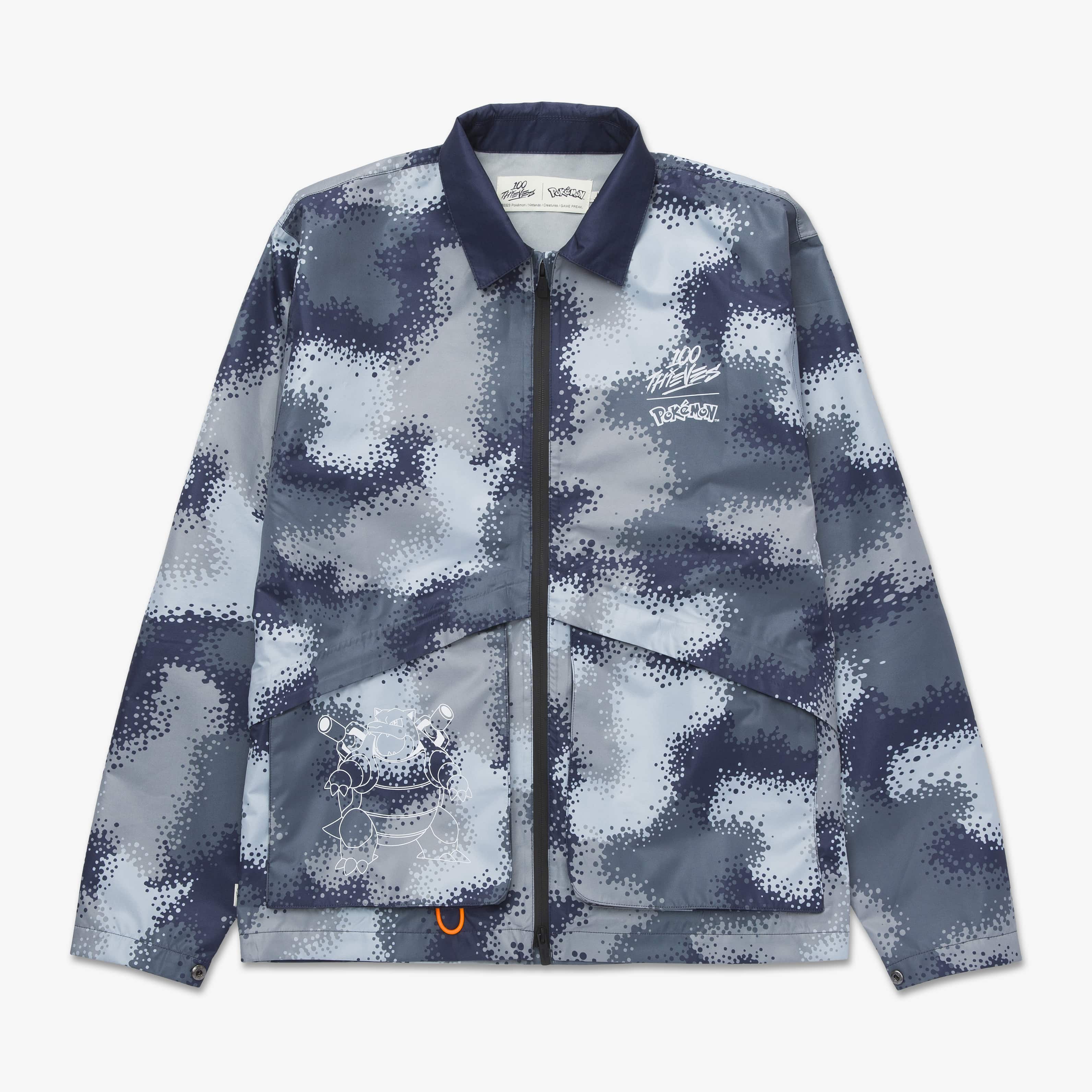 Blastoise Shell Jacket - Blue