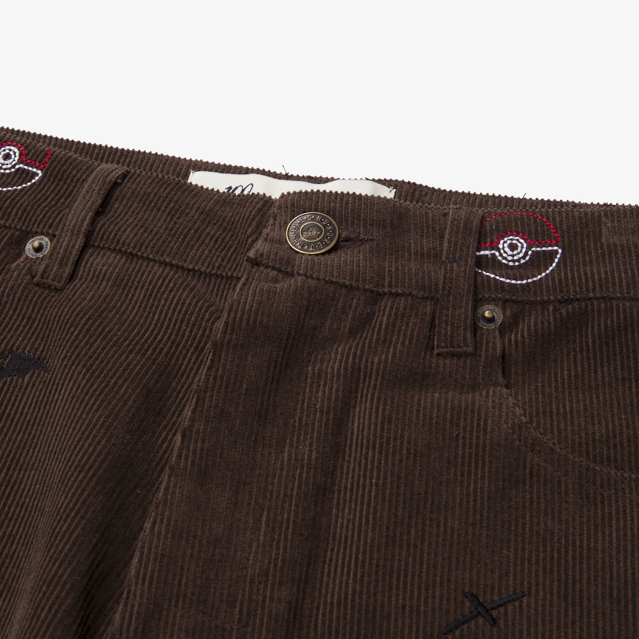 Charizard Corduroy Pants - Brown - Image 3