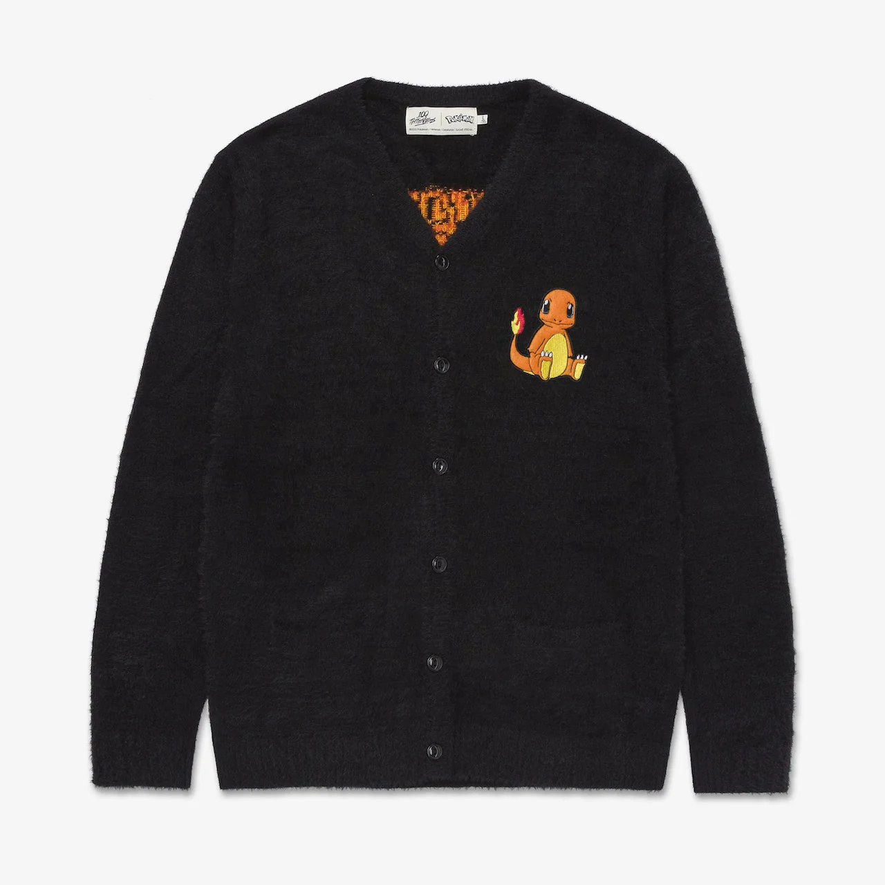 Charmander Cardigan - Black
