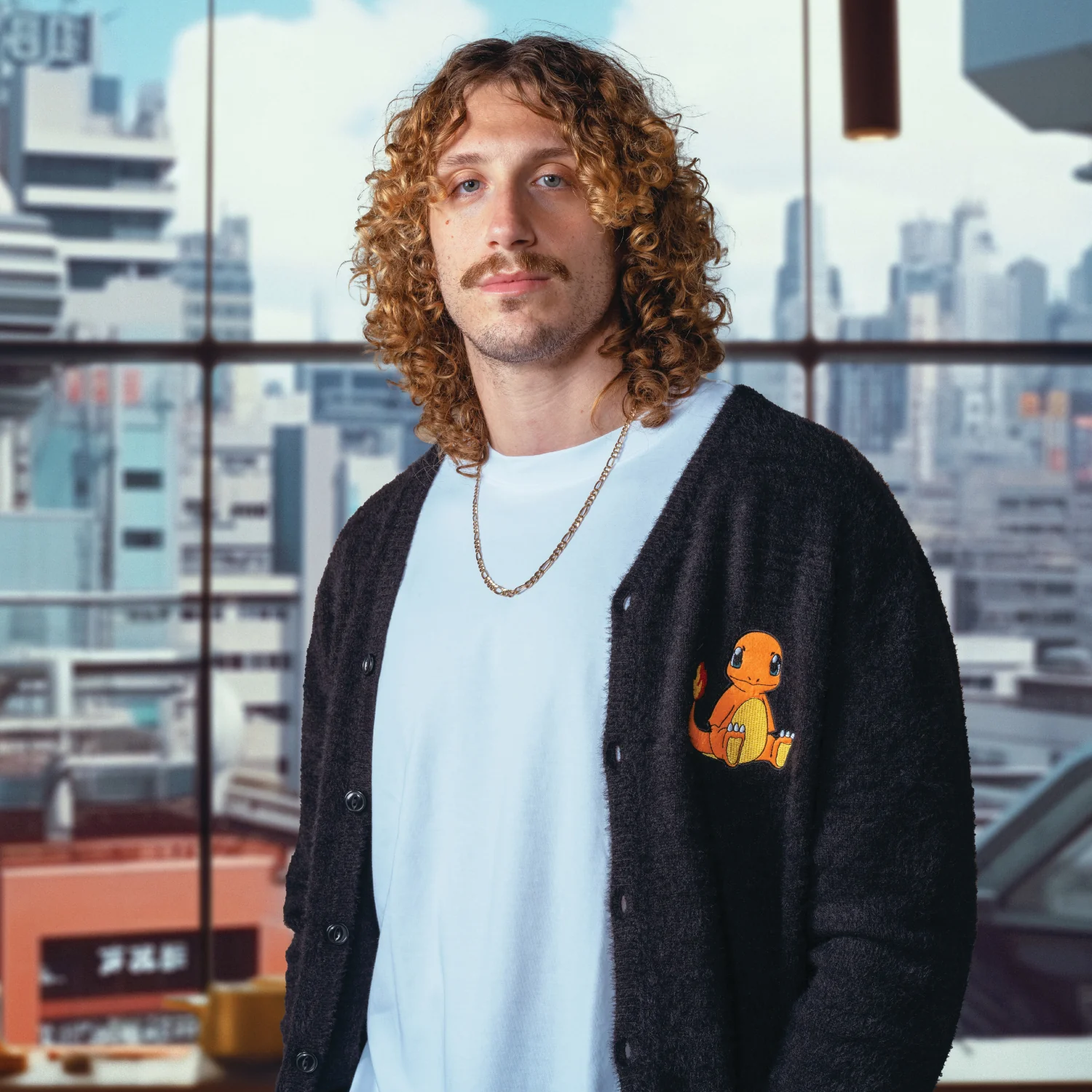 Charmander Cardigan - Black - Image 2
