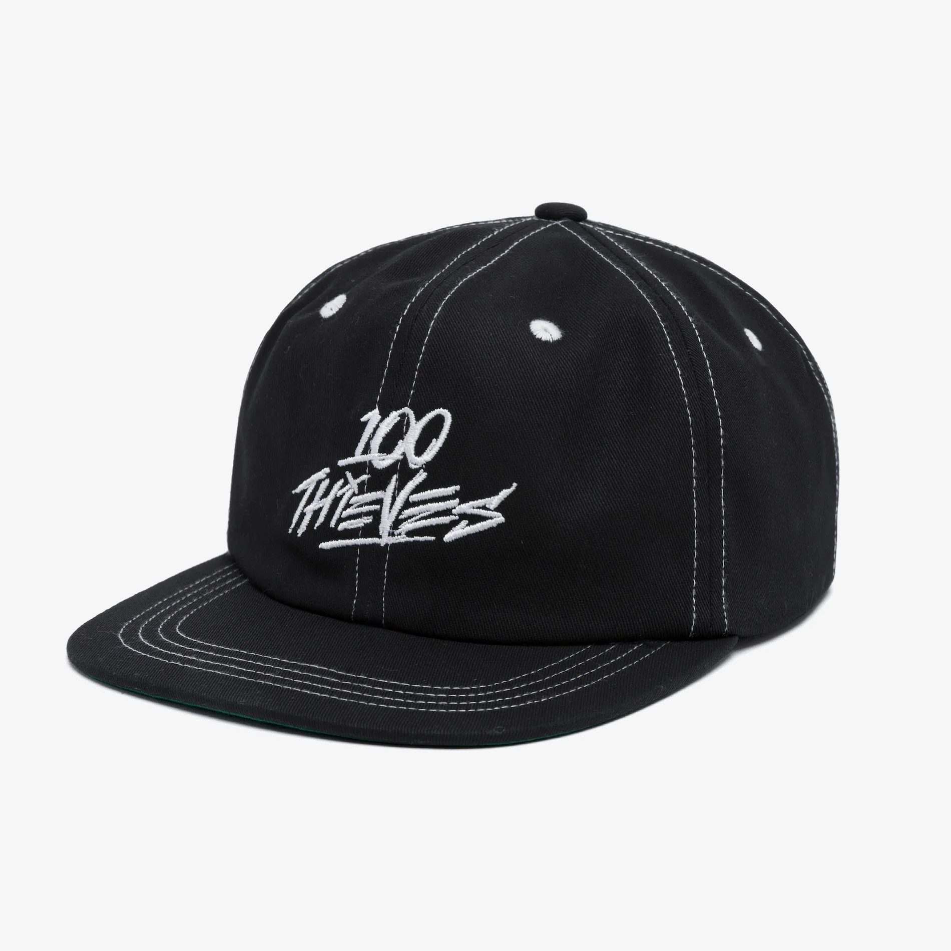 Contrast Stitch Snapback - Image 2