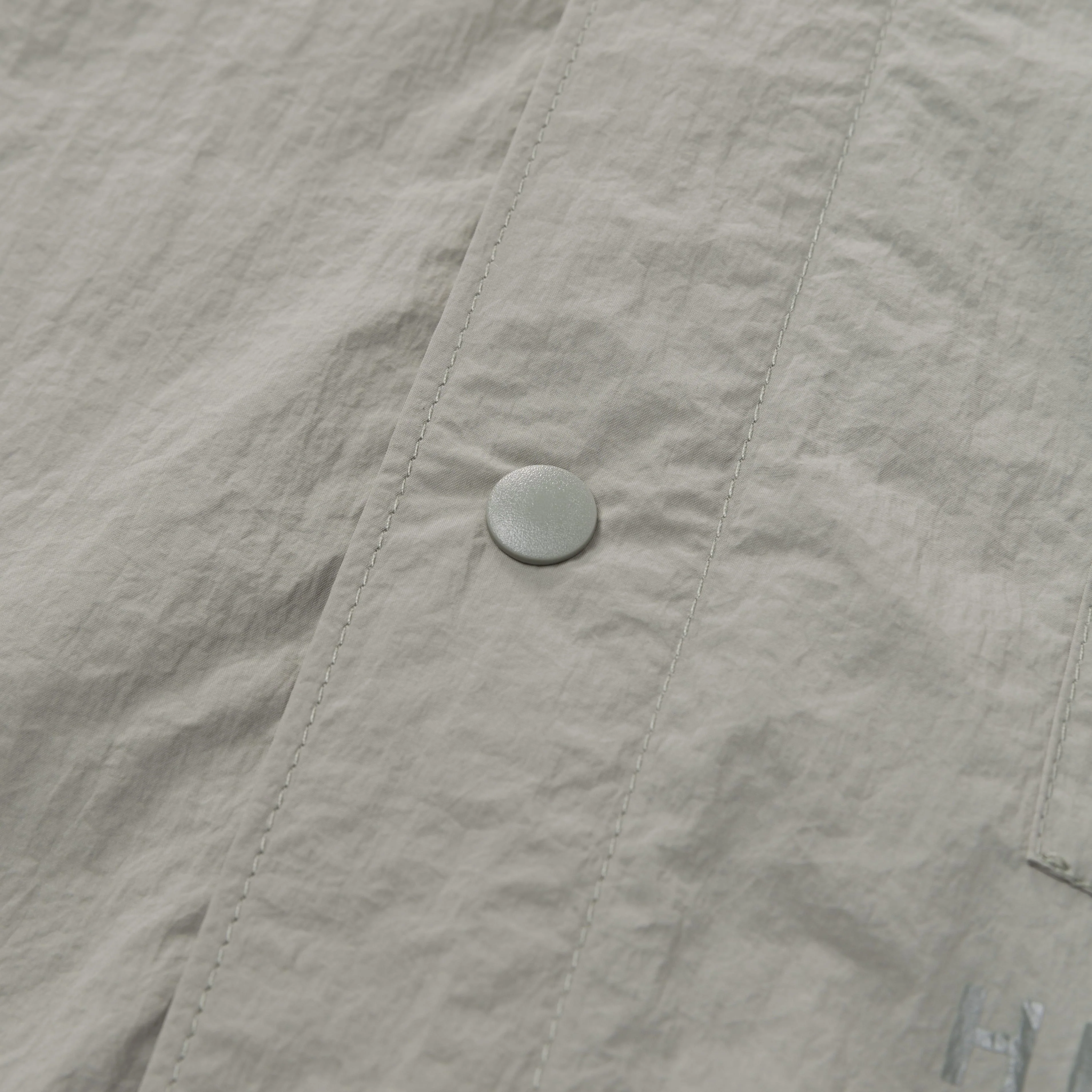 Foundations SS'24 Nylon Shirt - Stonewash Green - Image 5
