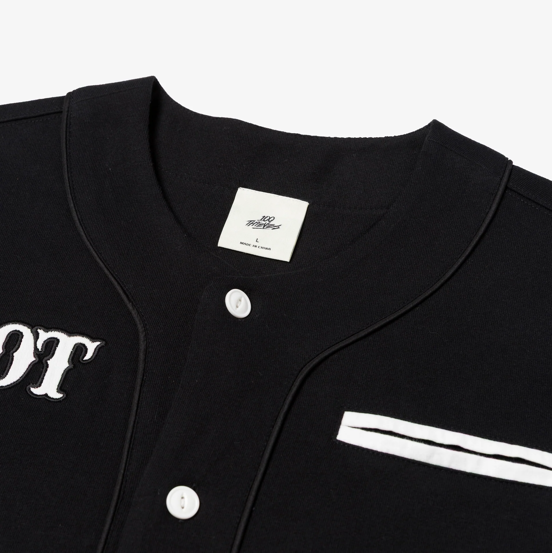 Demon Slayer Baseball Shirt - Black - Image 3