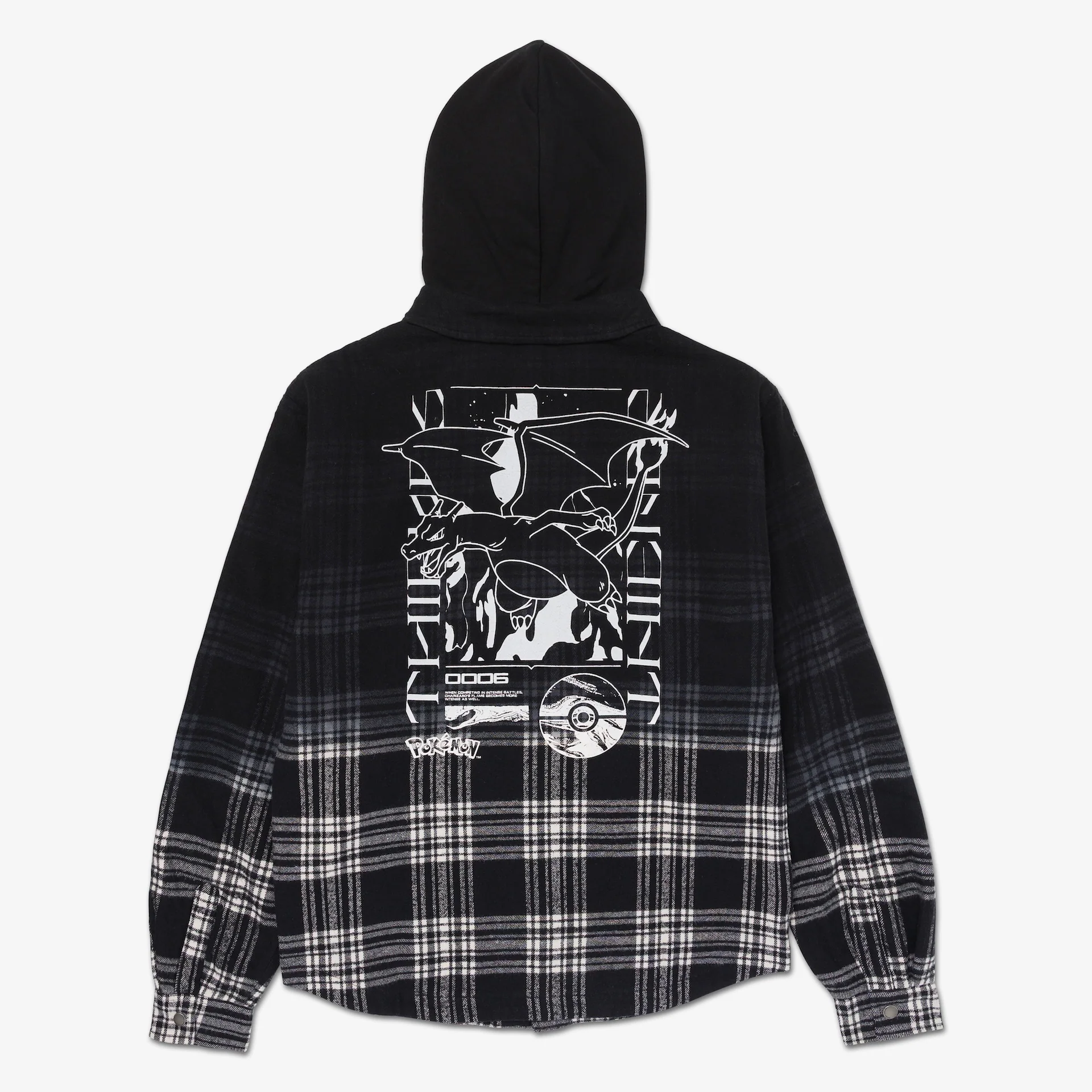 Charizard Quilted Flannel Jacket - Image 7