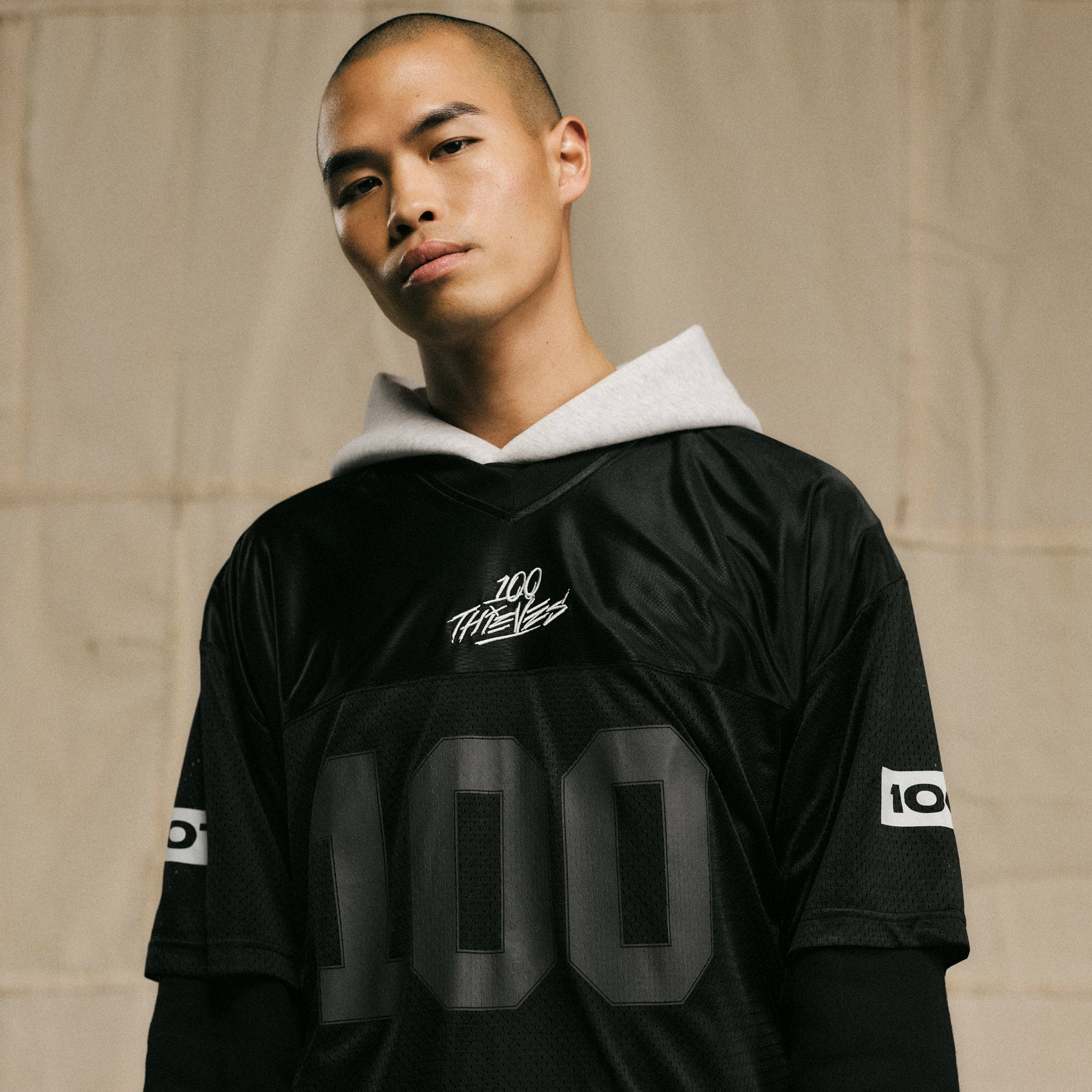 Football Jersey - Black - Image 2