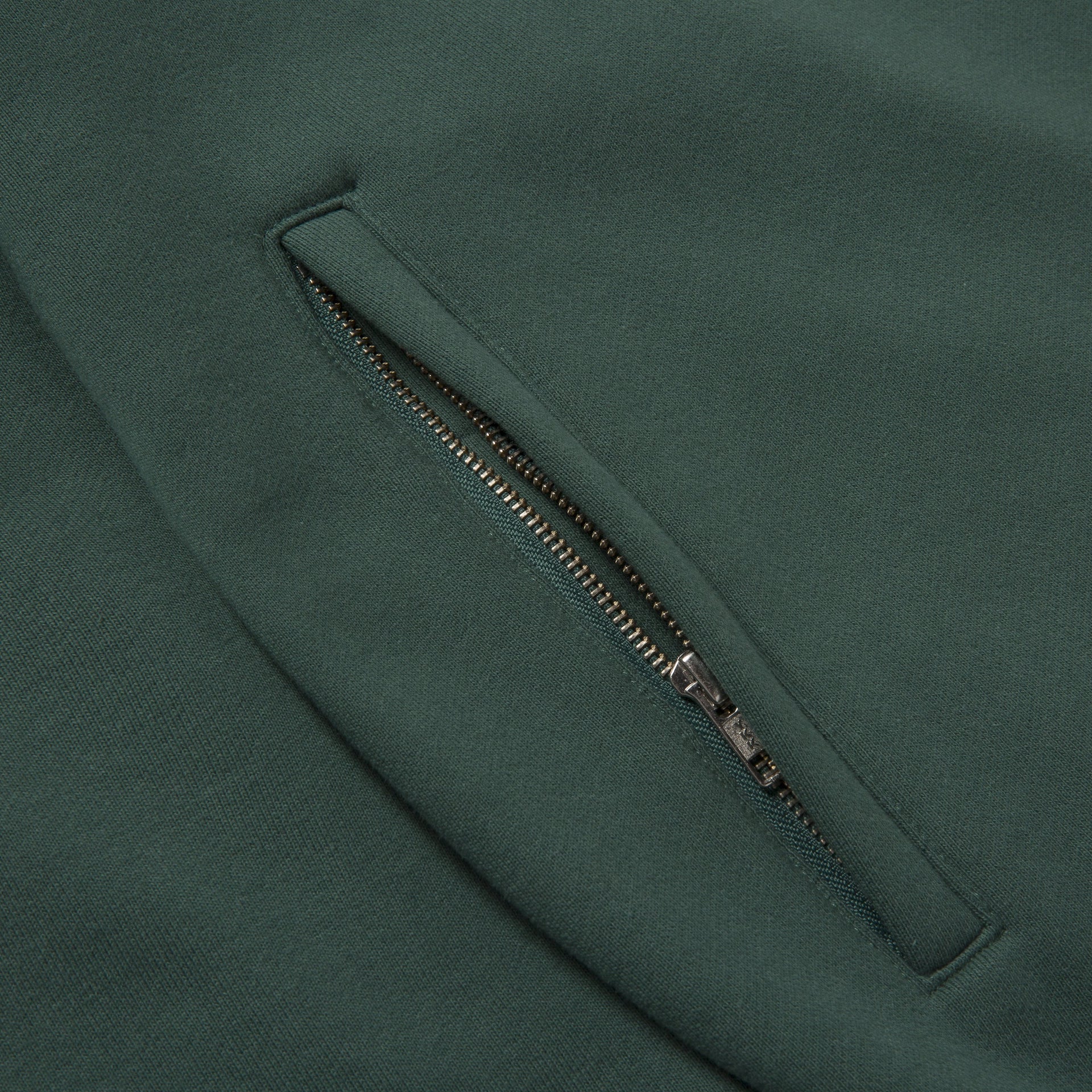 Foundations FW'23 1/4 Zip Sweatshirt - Forest - Image 3