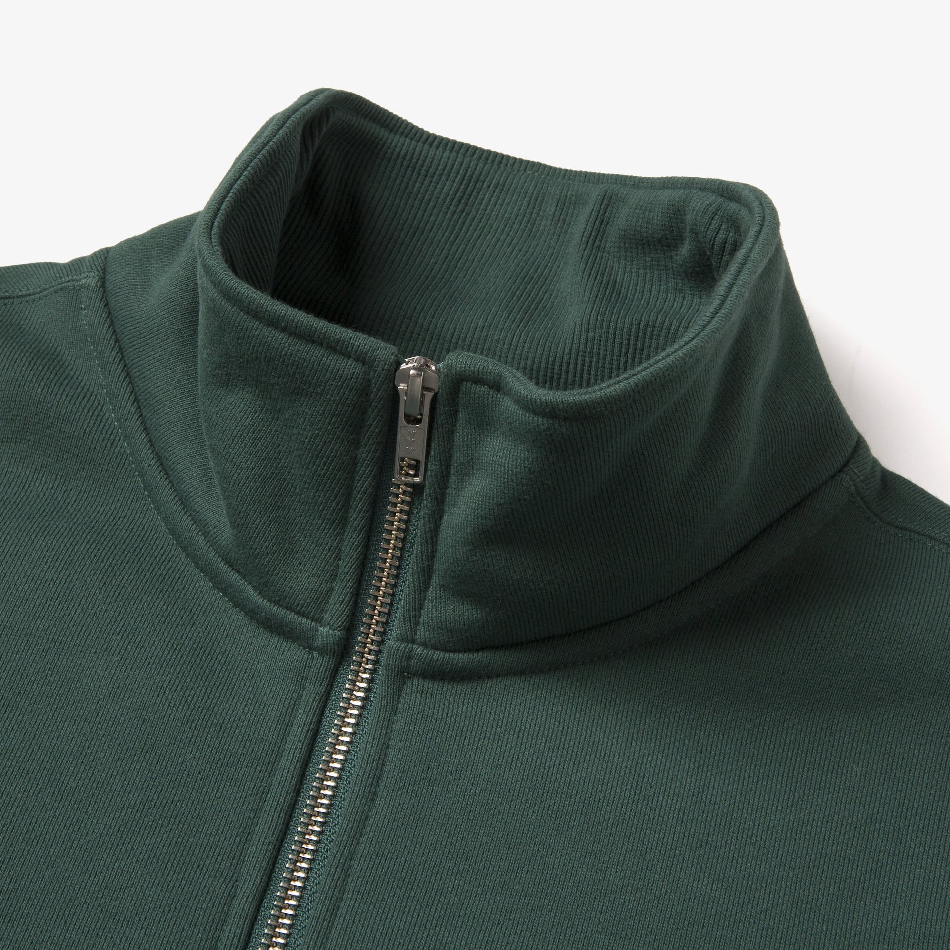 Foundations FW'23 1/4 Zip Sweatshirt - Forest - Image 5