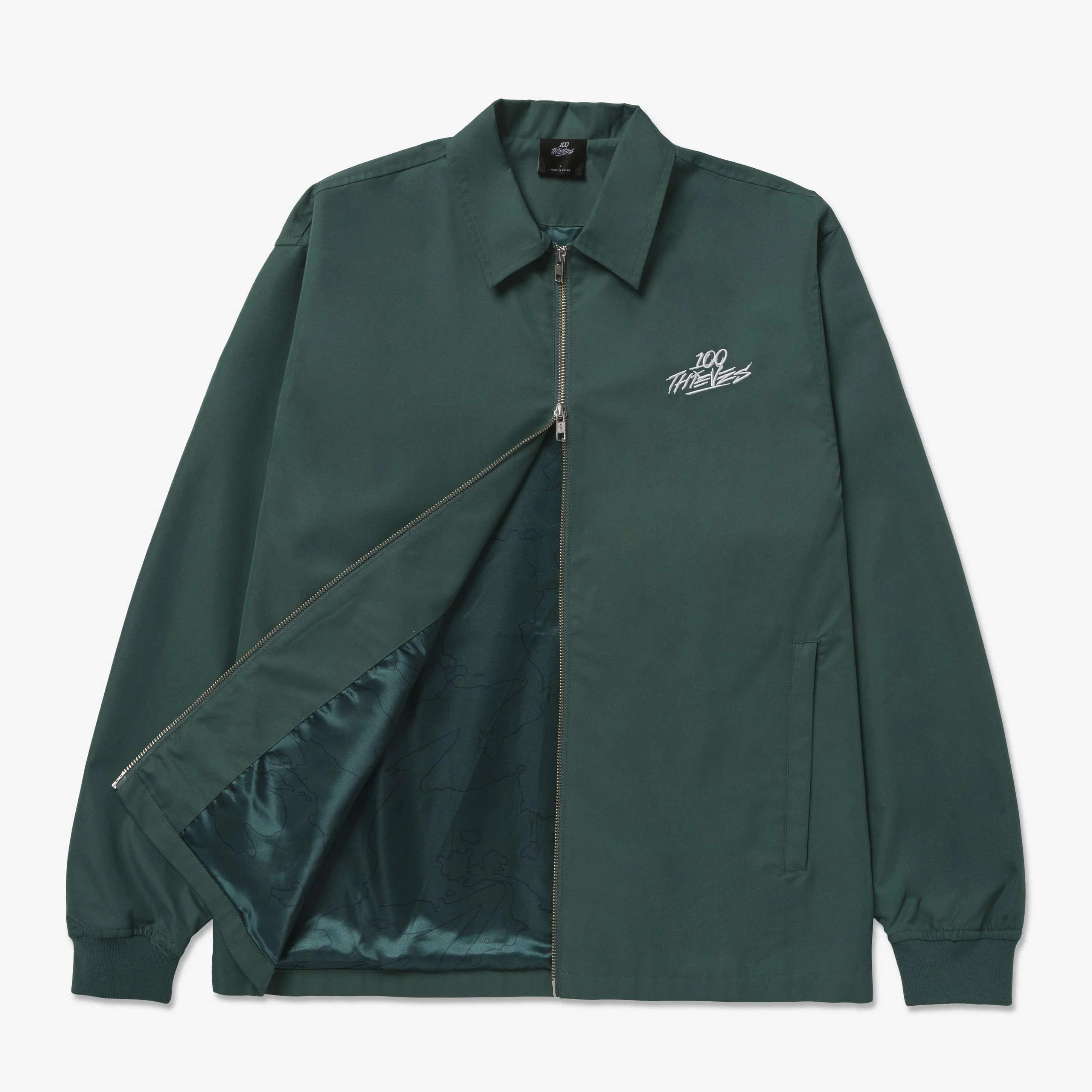 Foundations FW'23 Zip Jacket - Forest - Image 5
