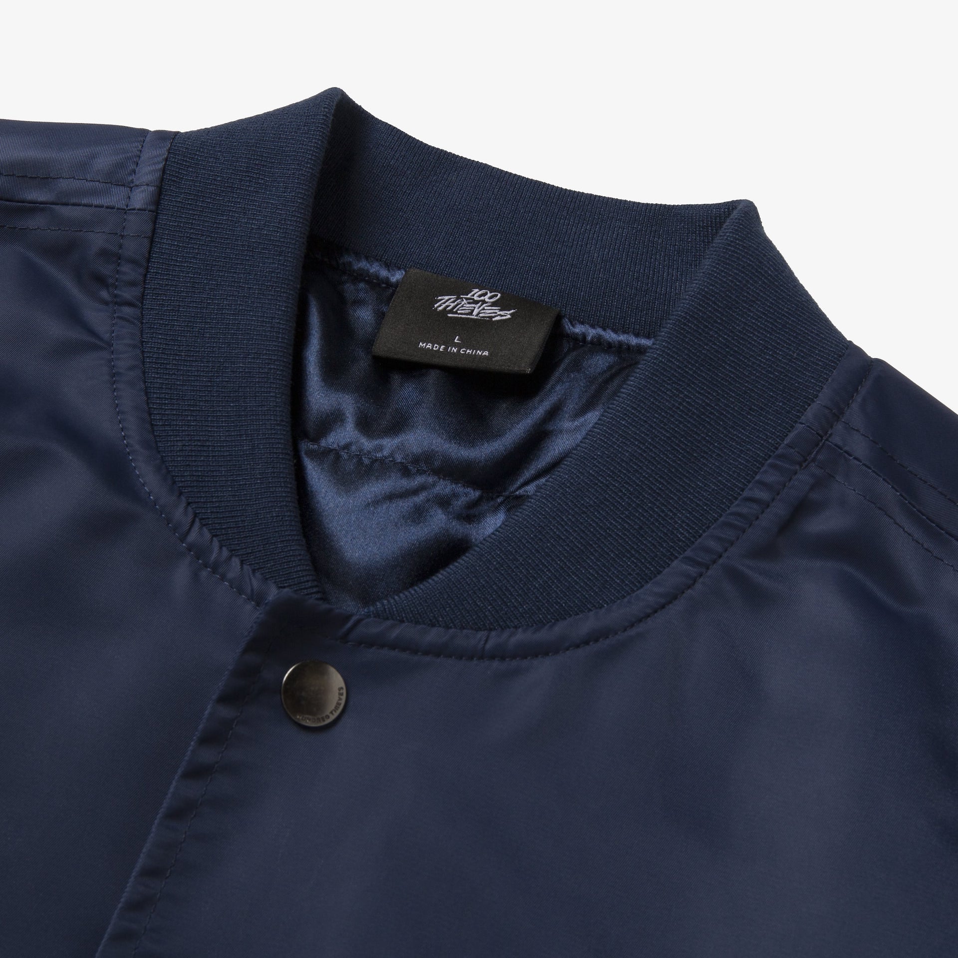 Foundations FW'23 Bomber Jacket - Navy - Image 4