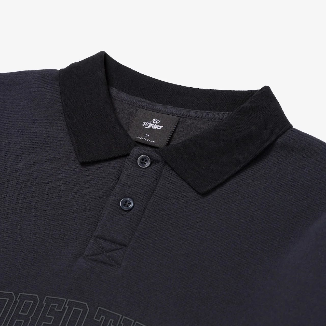 Foundations FW'24 Collared Crewneck - Phantom - Image 3