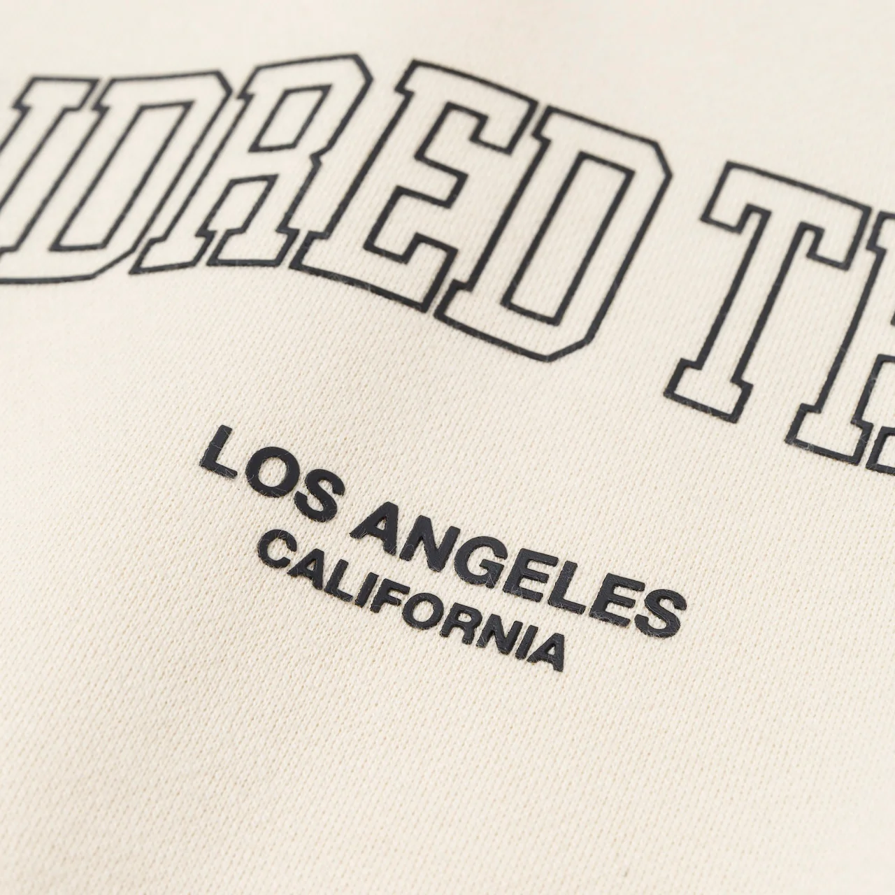 Foundations FW'24 Collared Crewneck - Cream - Image 4