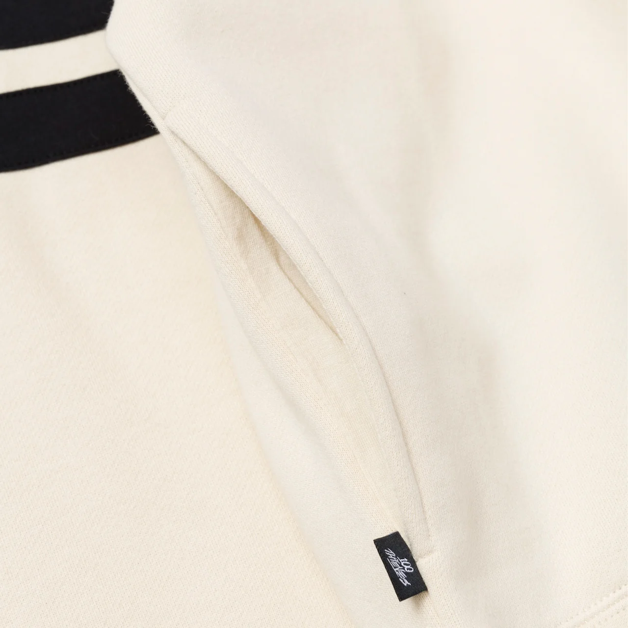 Foundations FW'24 Collared Crewneck - Cream - Image 6
