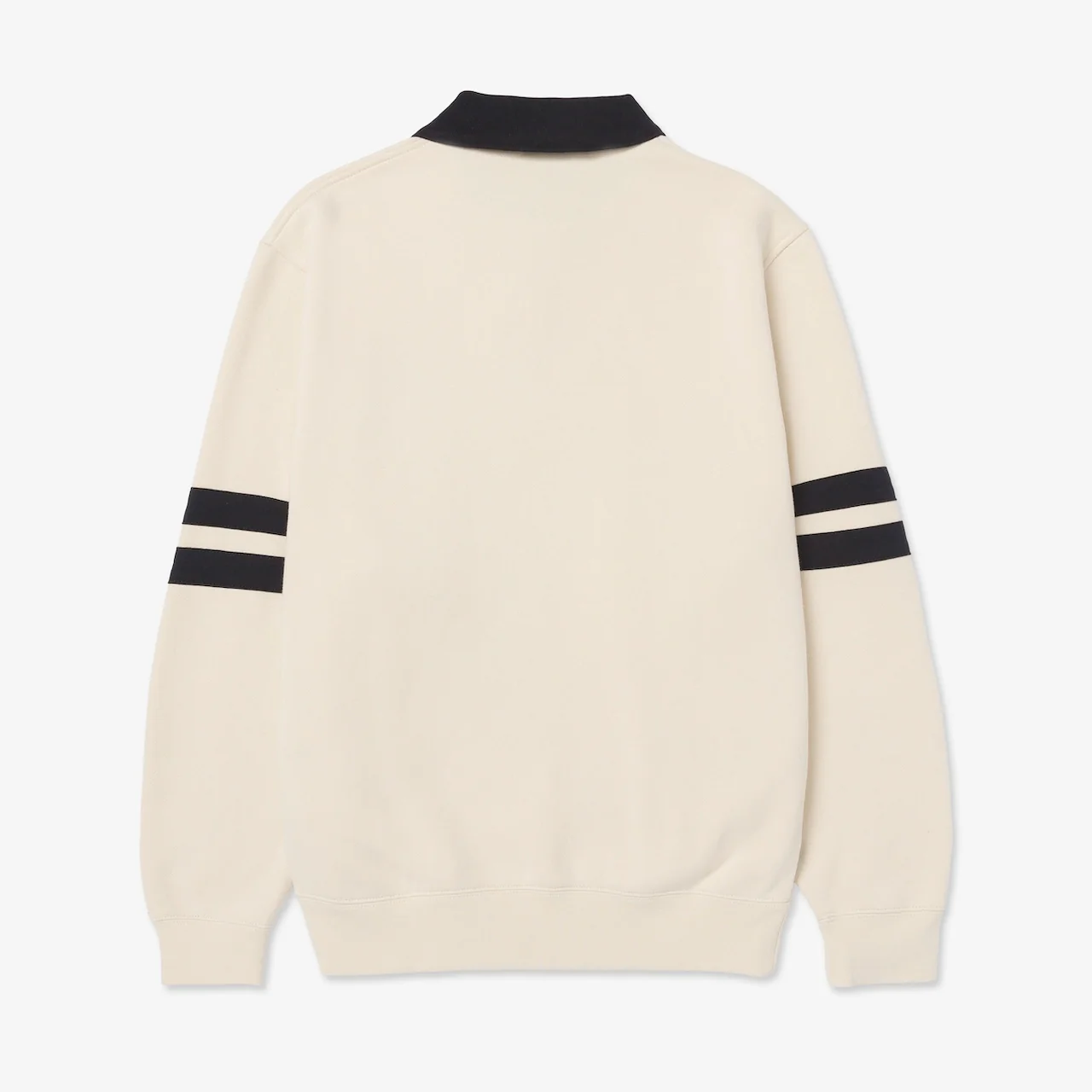 Foundations FW'24 Collared Crewneck - Cream - Image 7