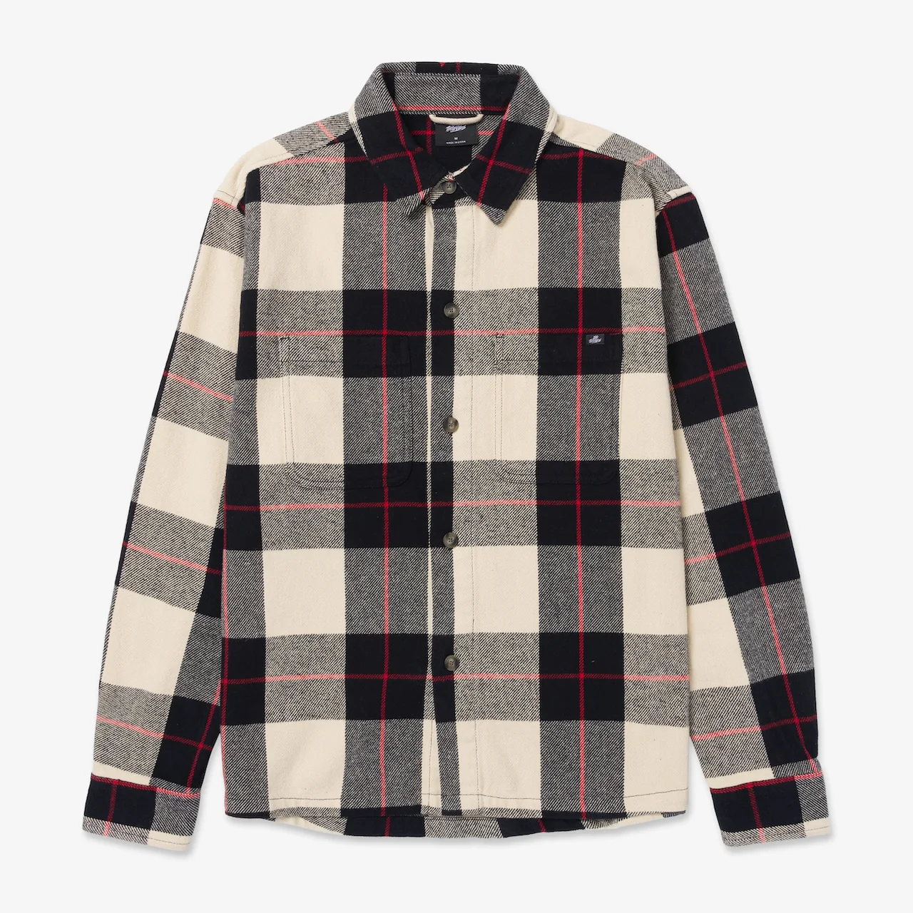 Foundations FW'24 Flannel Overshirt - Cream