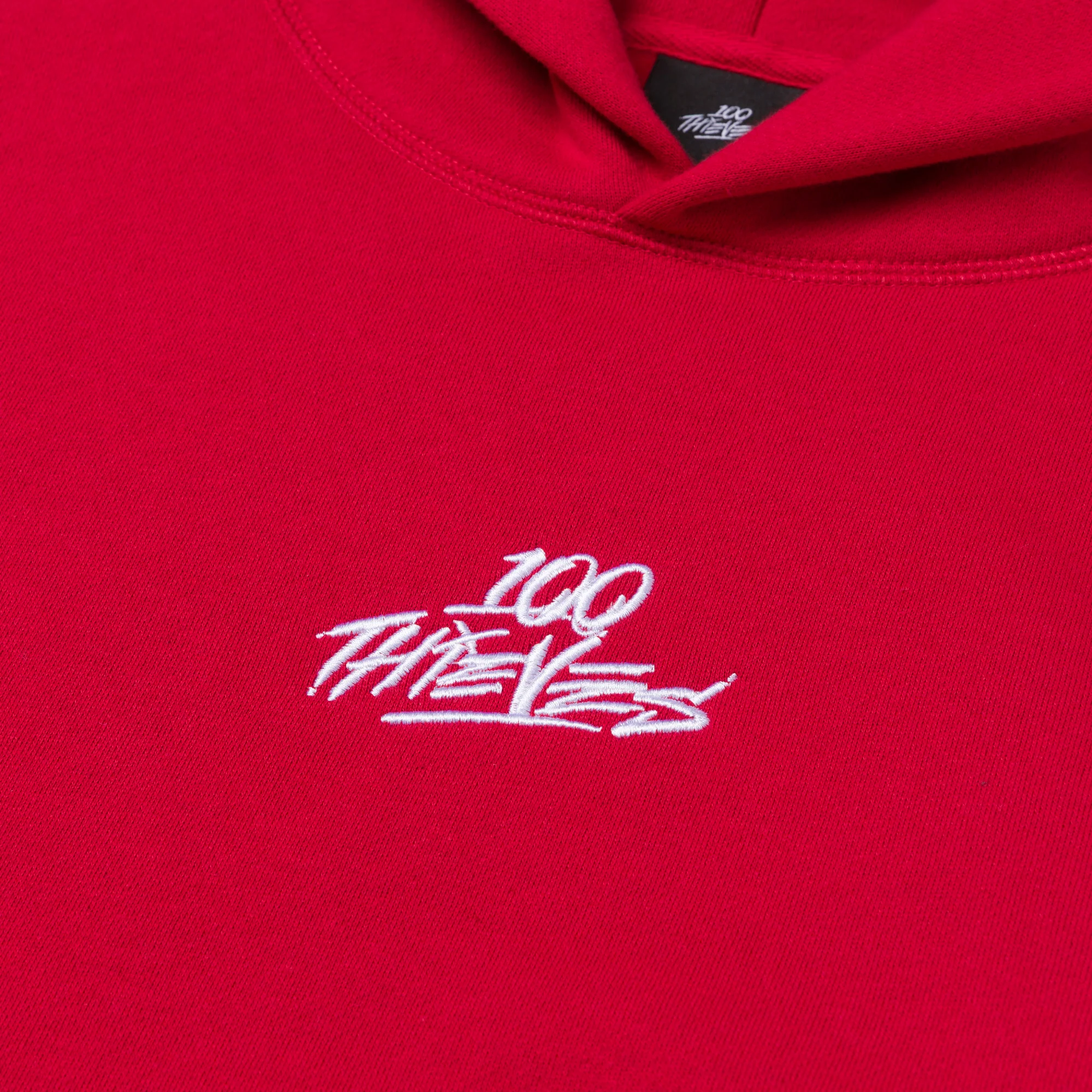 Foundations FW'24 Hoodie - Red - Image 3