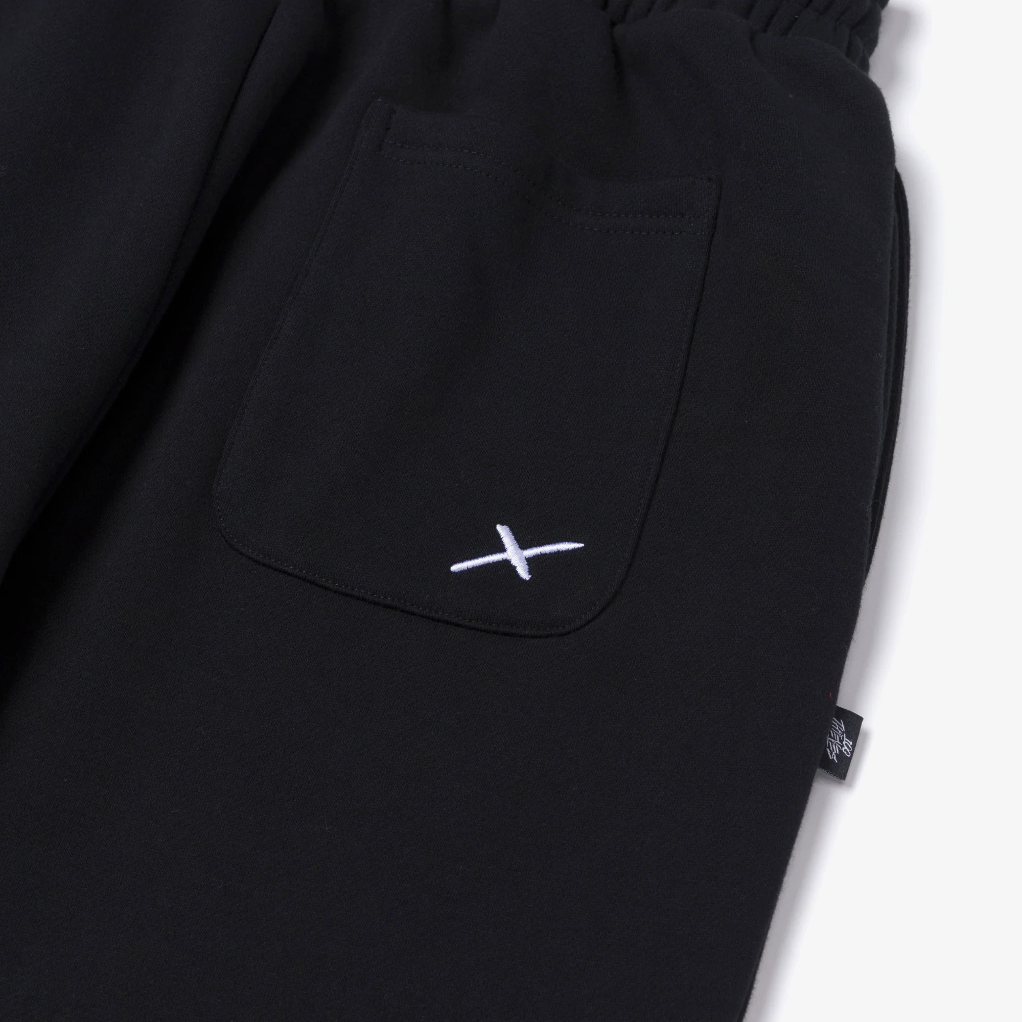 Foundations FW'24 Open Leg Sweatpant - Black - Image 5
