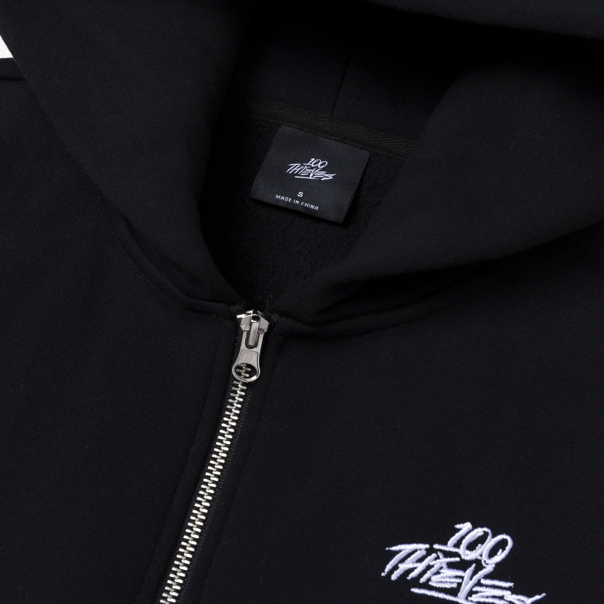 Foundations FW'24 Women's Zip Hoodie - Black - Image 3