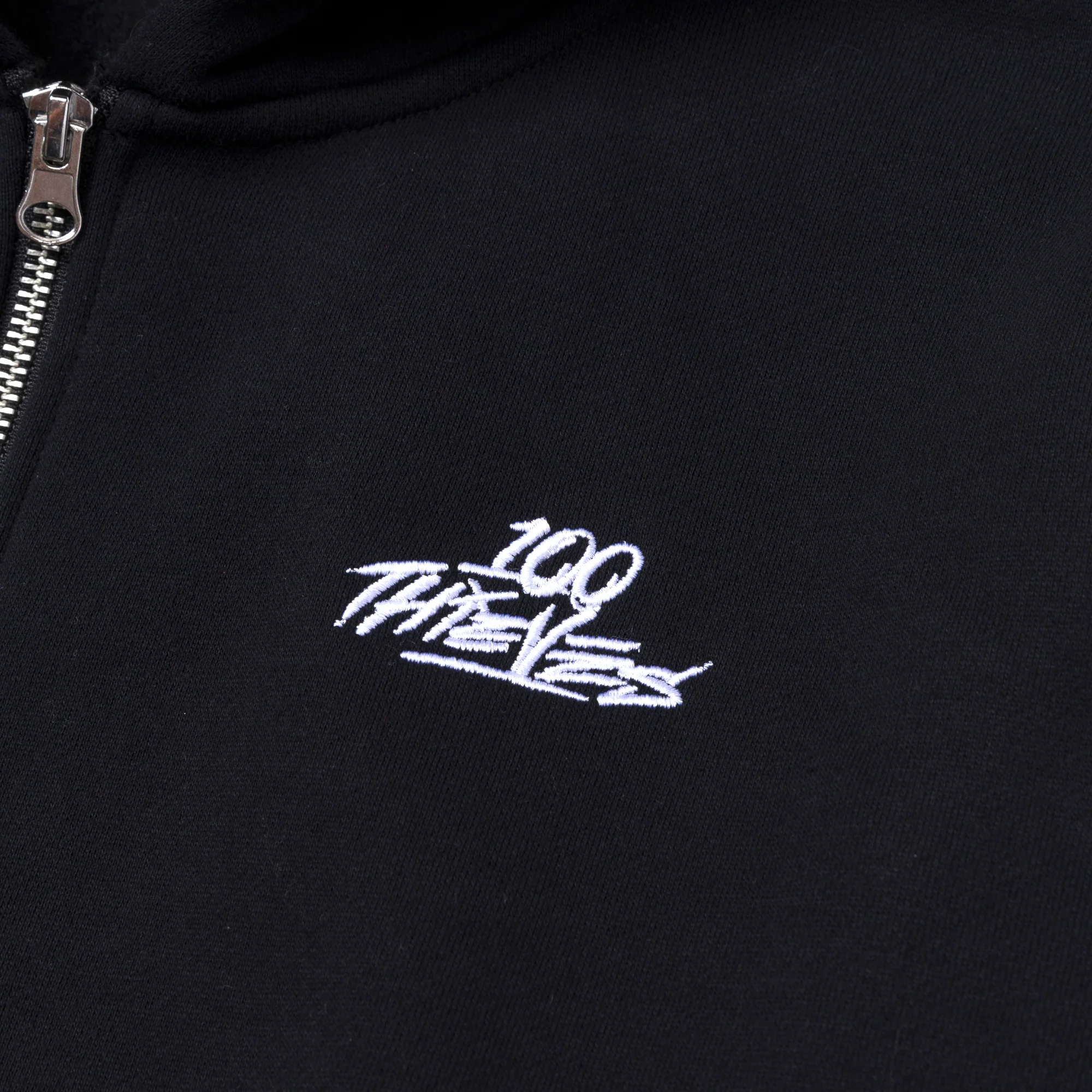 Foundations FW'24 Women's Zip Hoodie - Black - Image 4