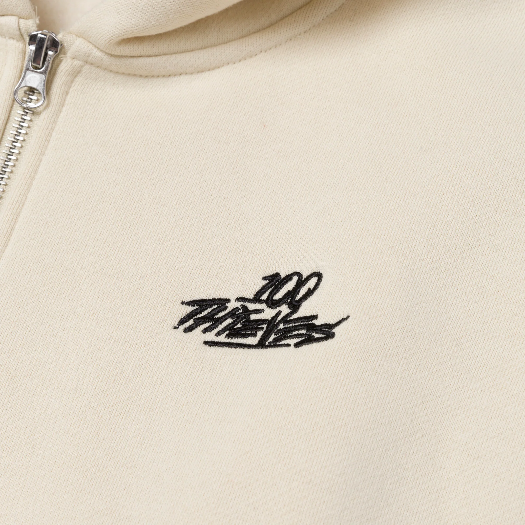 Foundations FW'24 Women's Zip Hoodie - Cream - Image 3