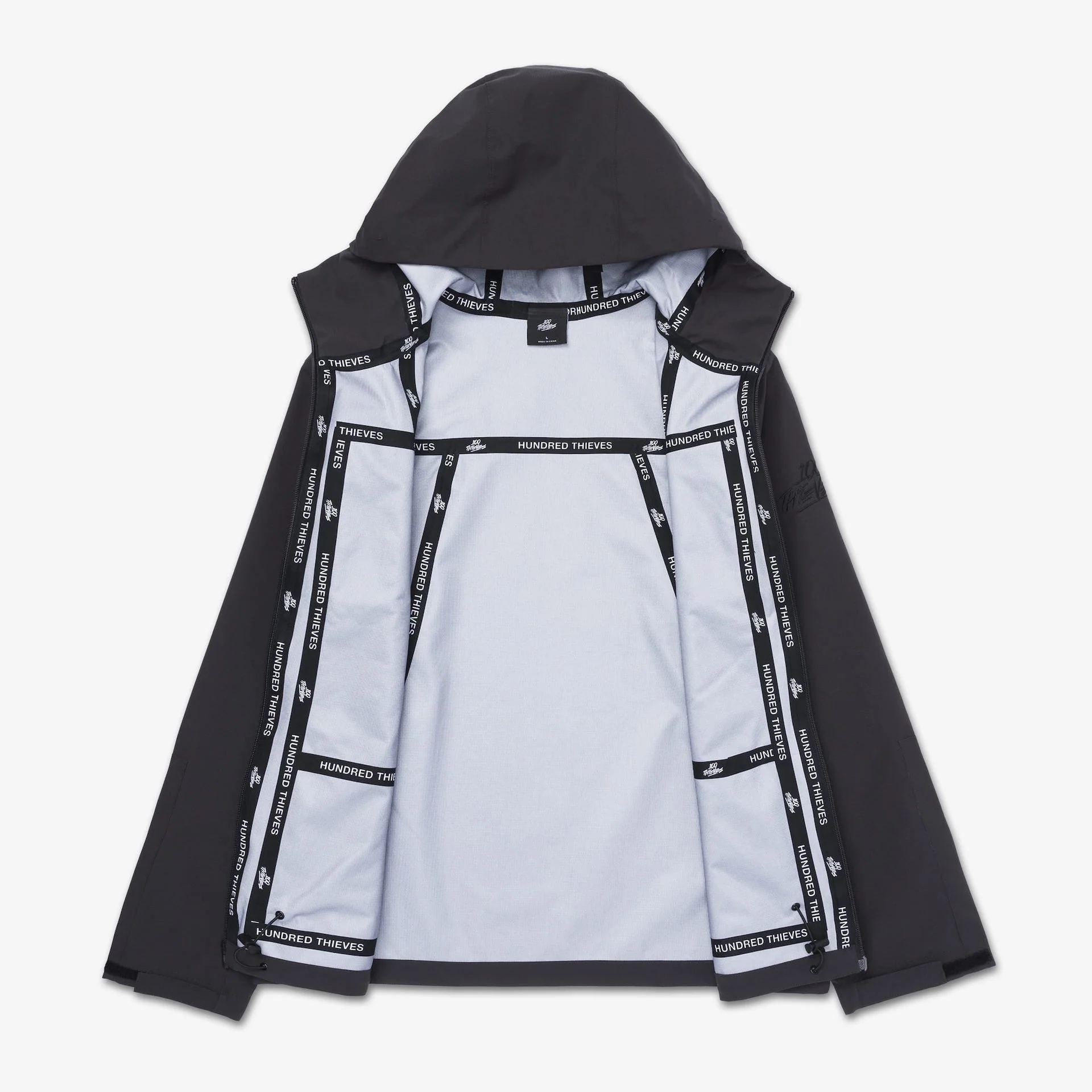 Foundations SS'24 3L Shell Jacket - Graphite - Image 11