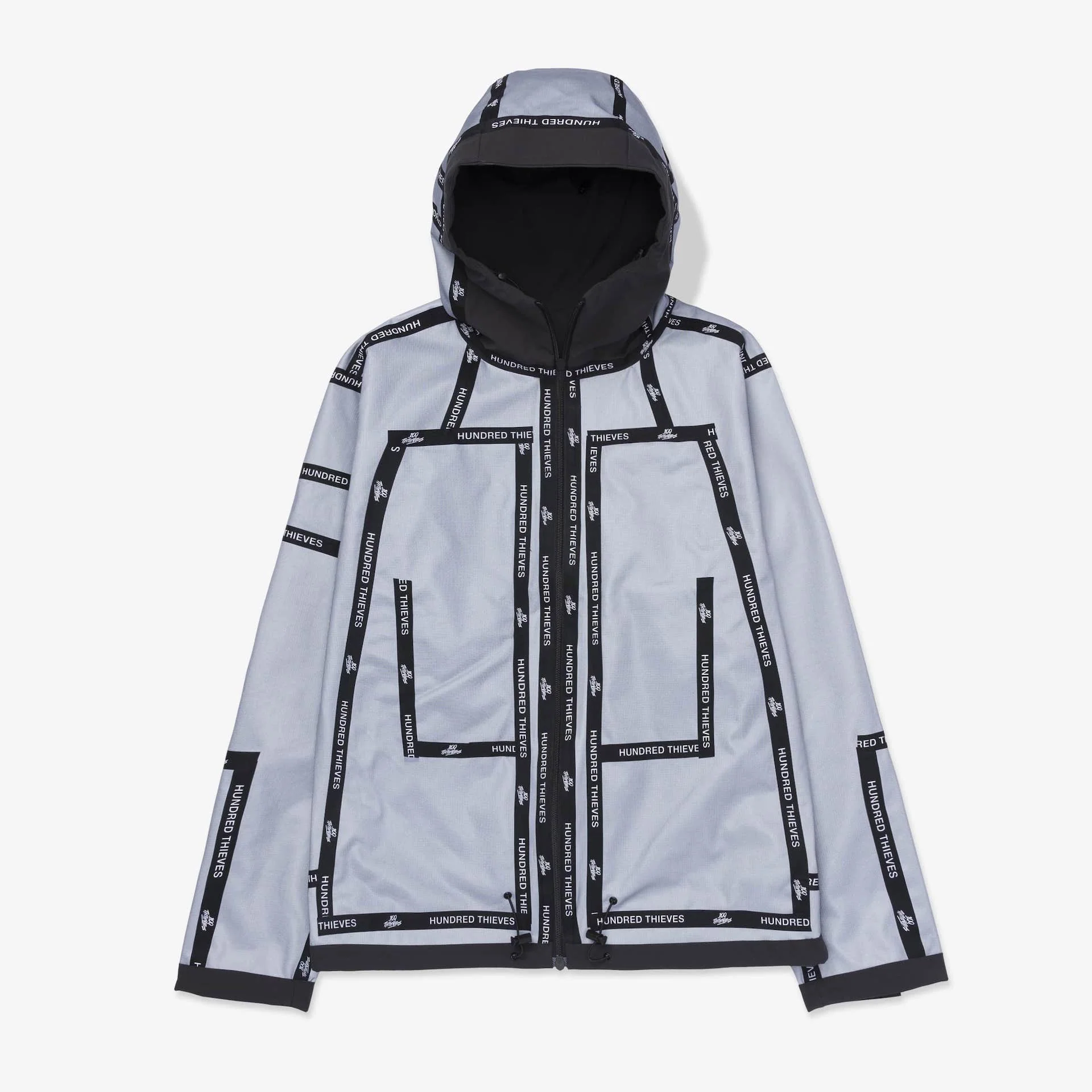 Foundations SS'24 3L Shell Jacket - Graphite - Image 12