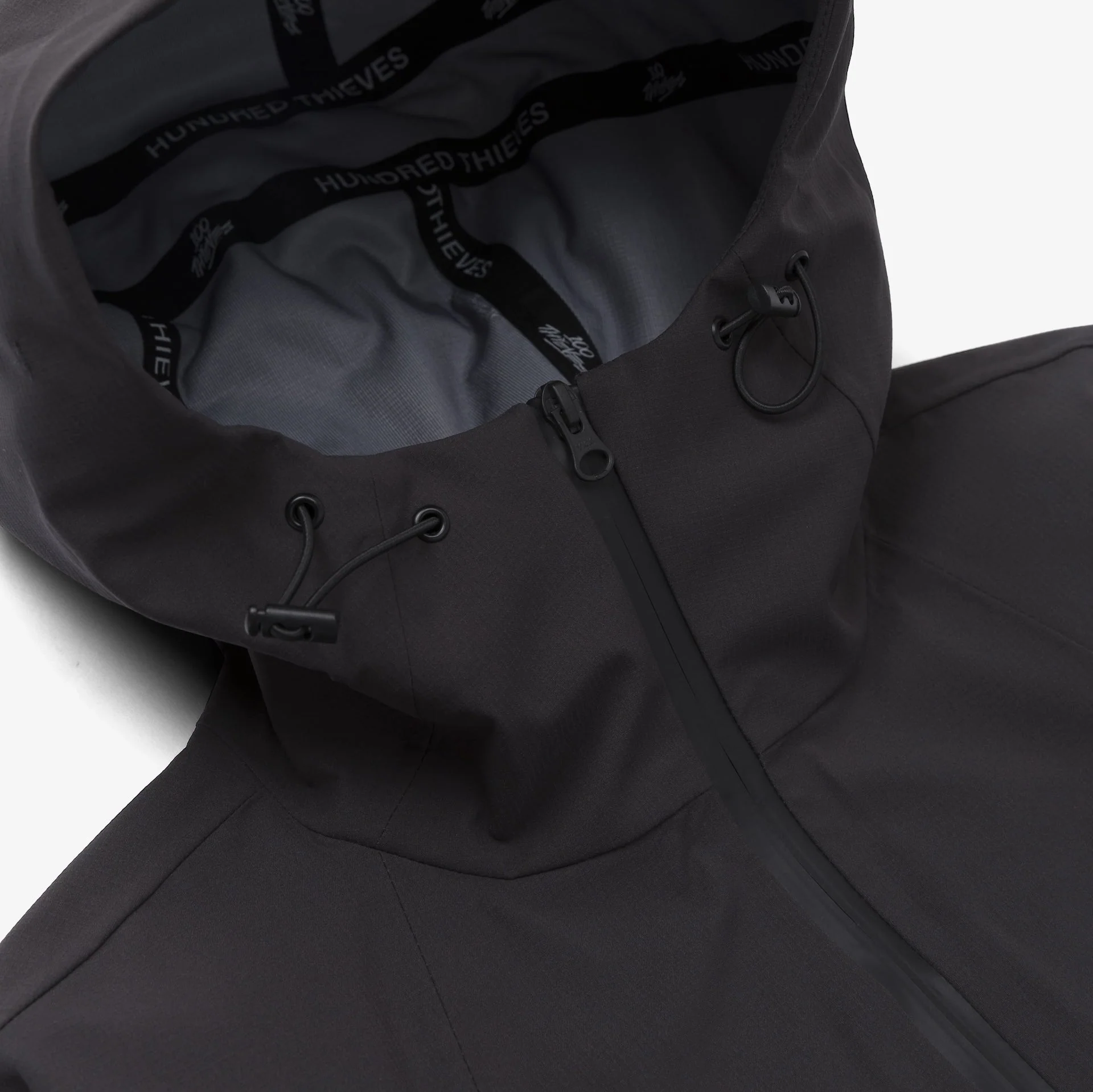 Foundations SS'24 3L Shell Jacket - Graphite - Image 3