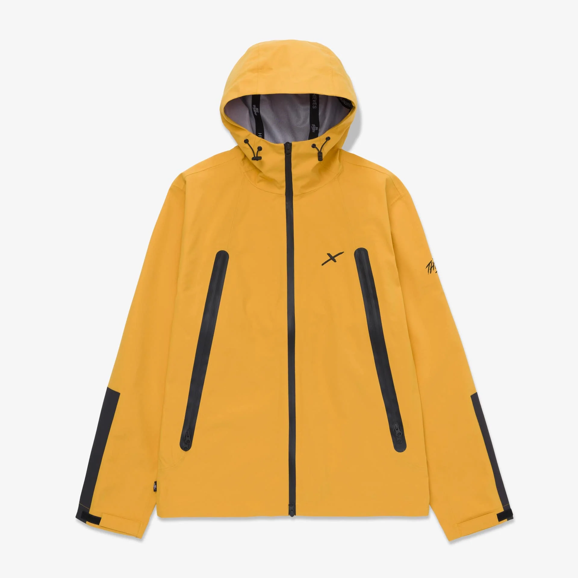 Foundations SS'24 3L Shell Jacket - Gold
