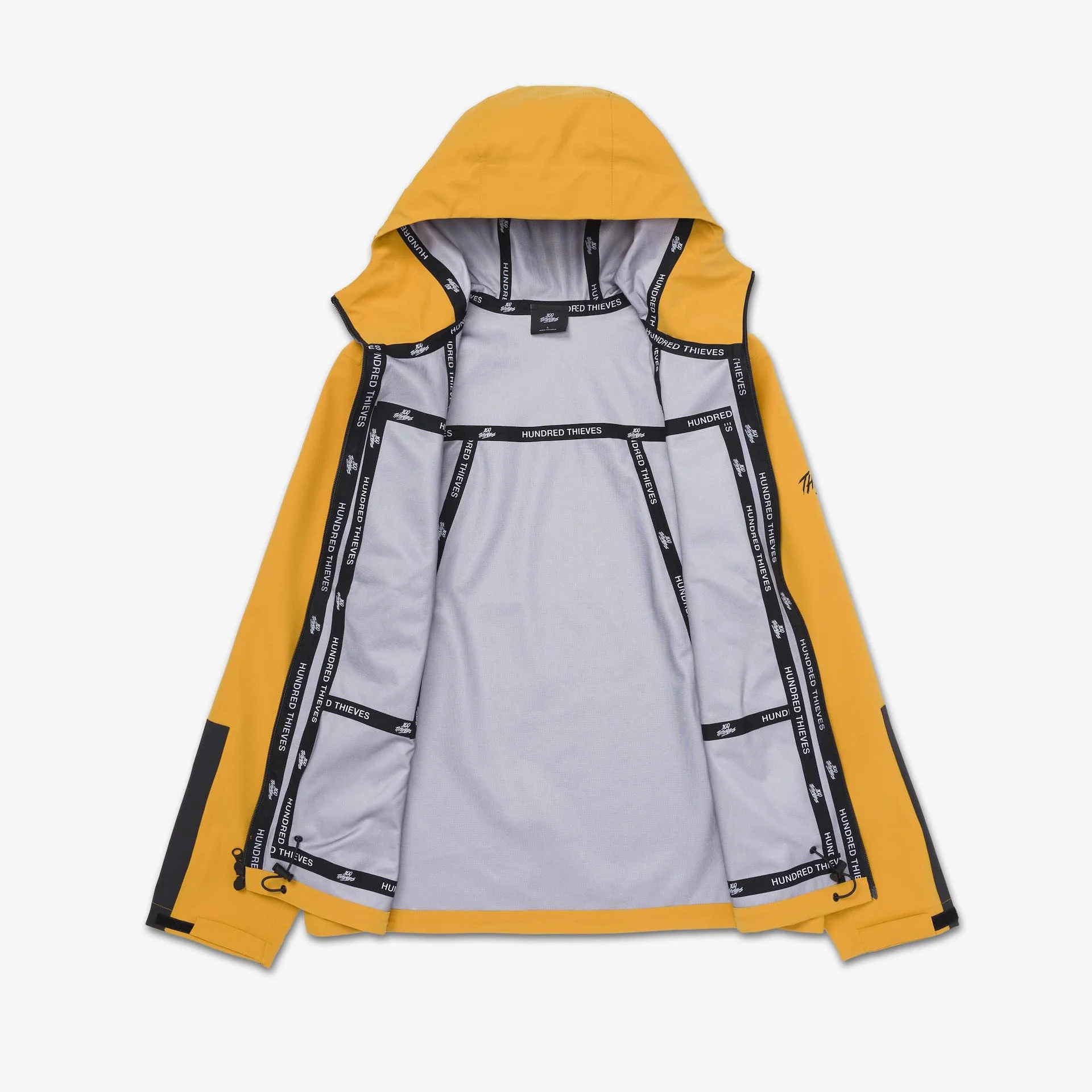 Foundations SS'24 3L Shell Jacket - Gold - Image 10