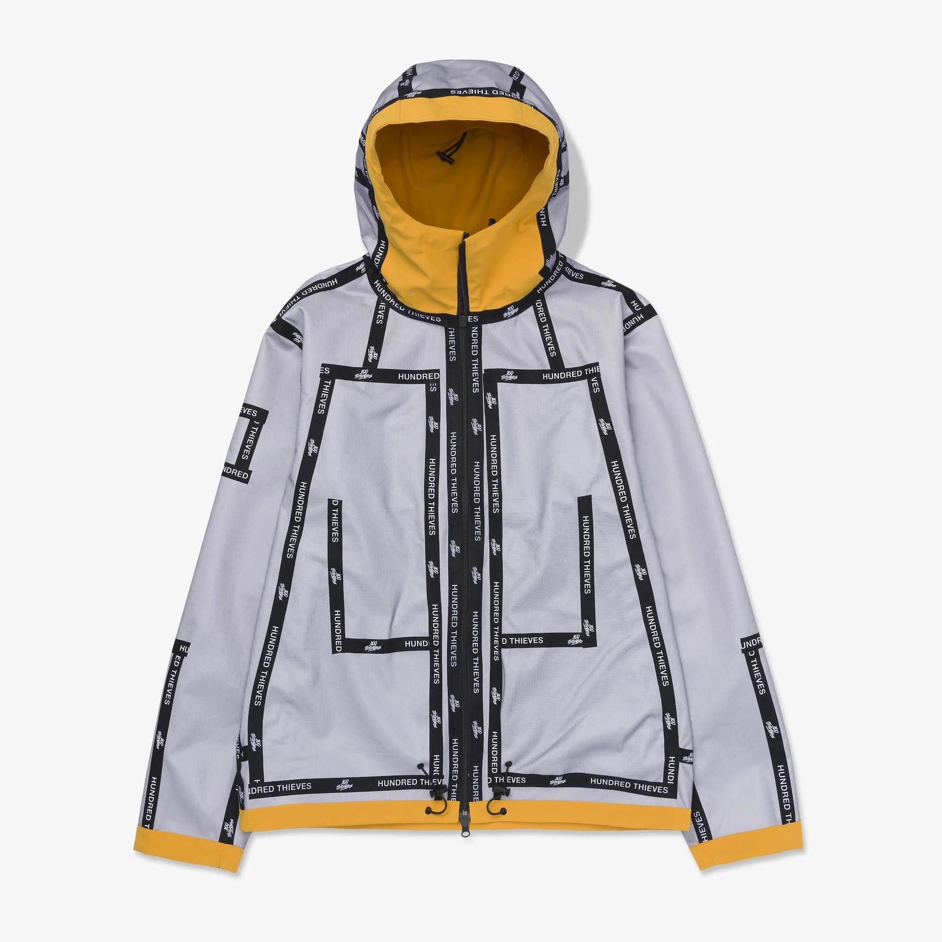 Foundations SS'24 3L Shell Jacket - Gold - Image 11