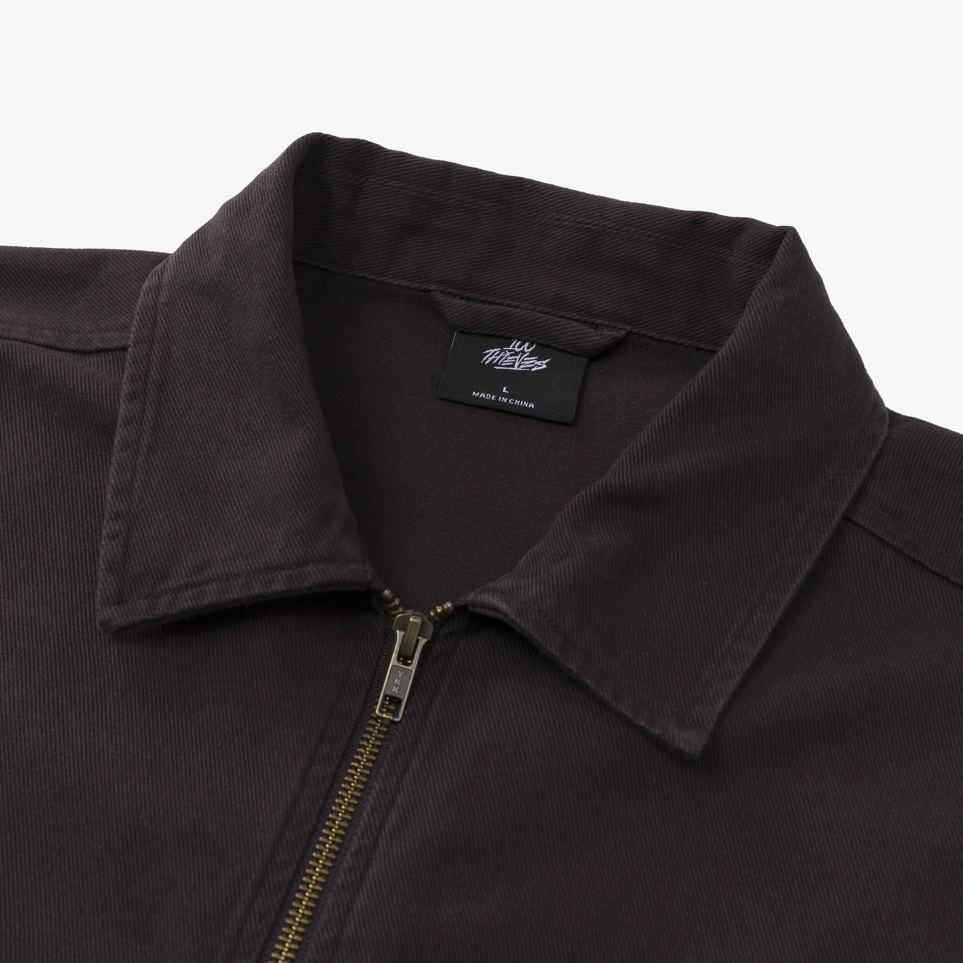 Foundations SS'24 Cotton Twill Jacket - Graphite - Image 4