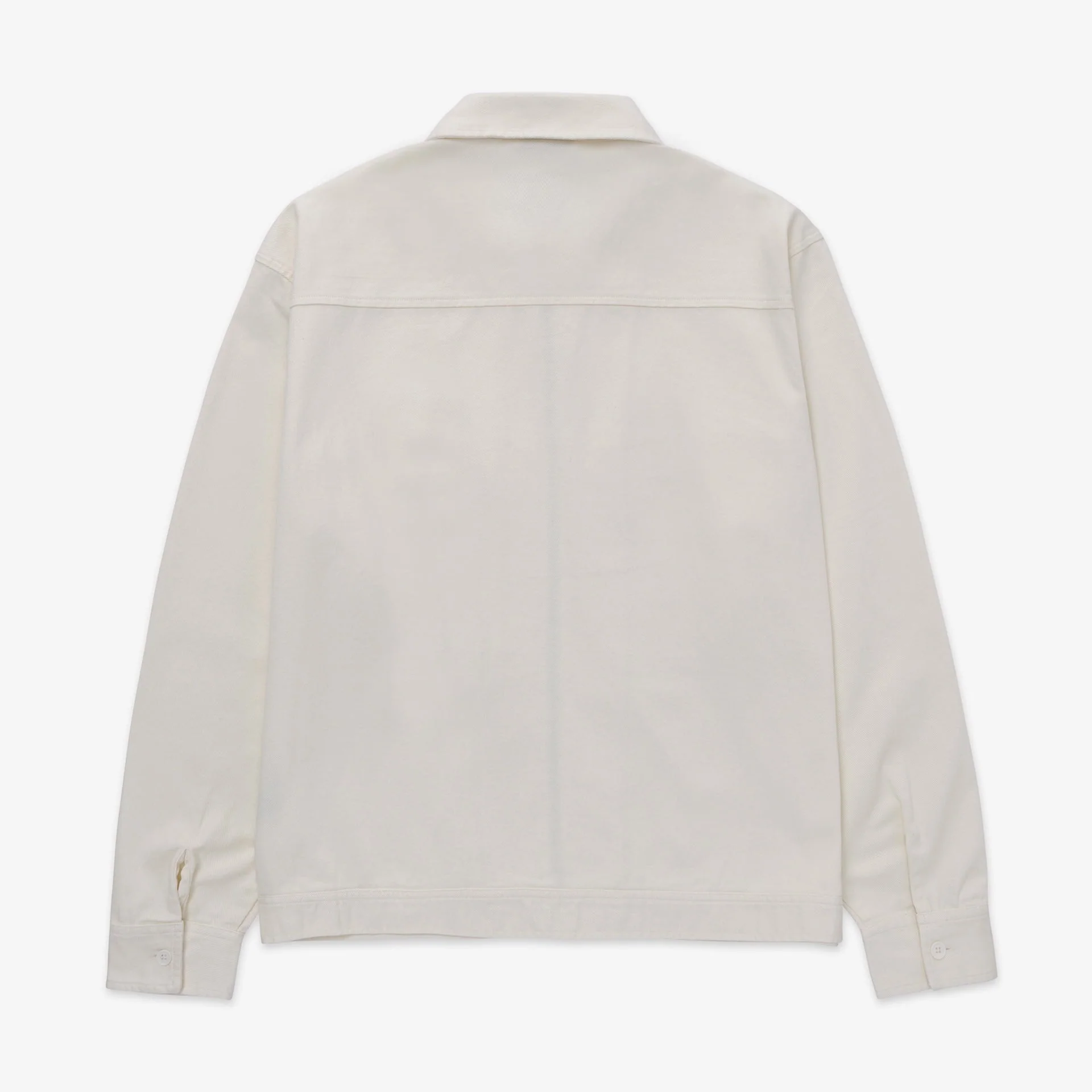 Foundations SS'24 Cotton Twill Jacket - Cream - Image 6