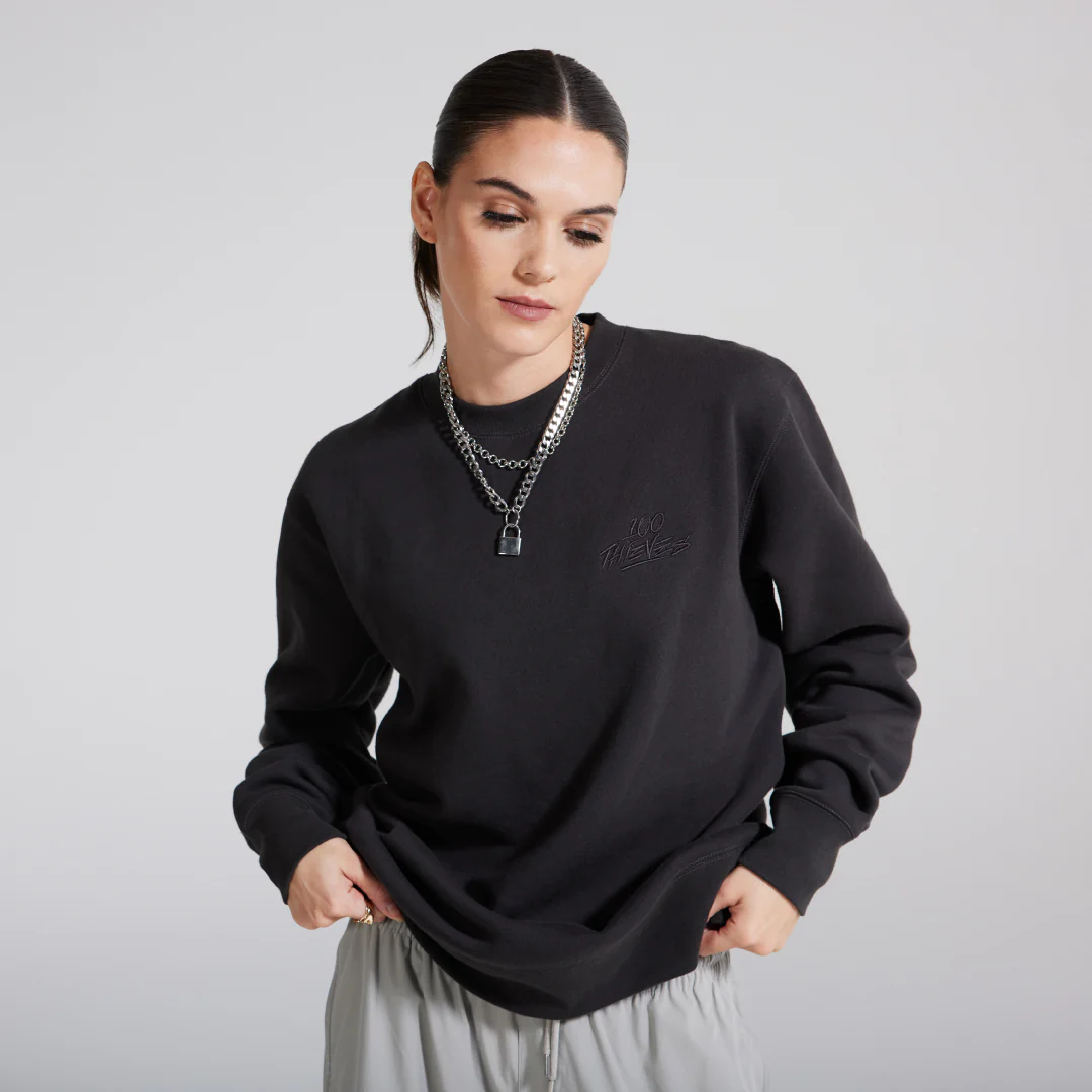 Foundations SS'24 Crewneck - Graphite - Image 2