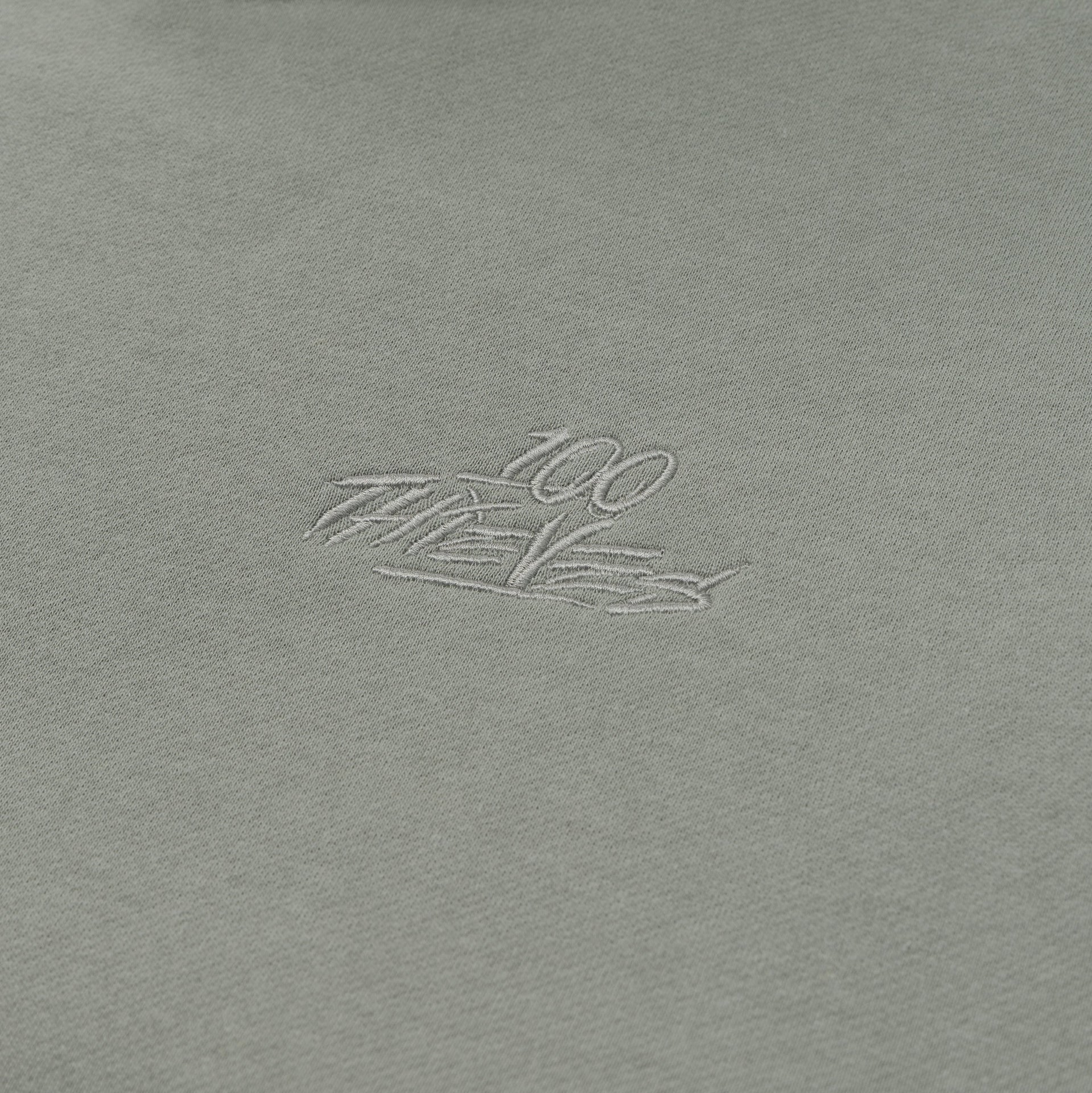 Foundations SS'24 Hoodie - Stonewash Green - Image 3