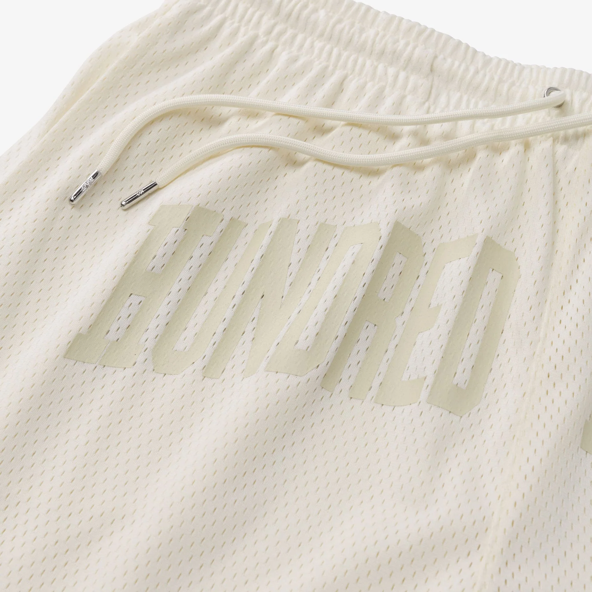 Foundations SS'24 Mesh Short - Cream - Image 3
