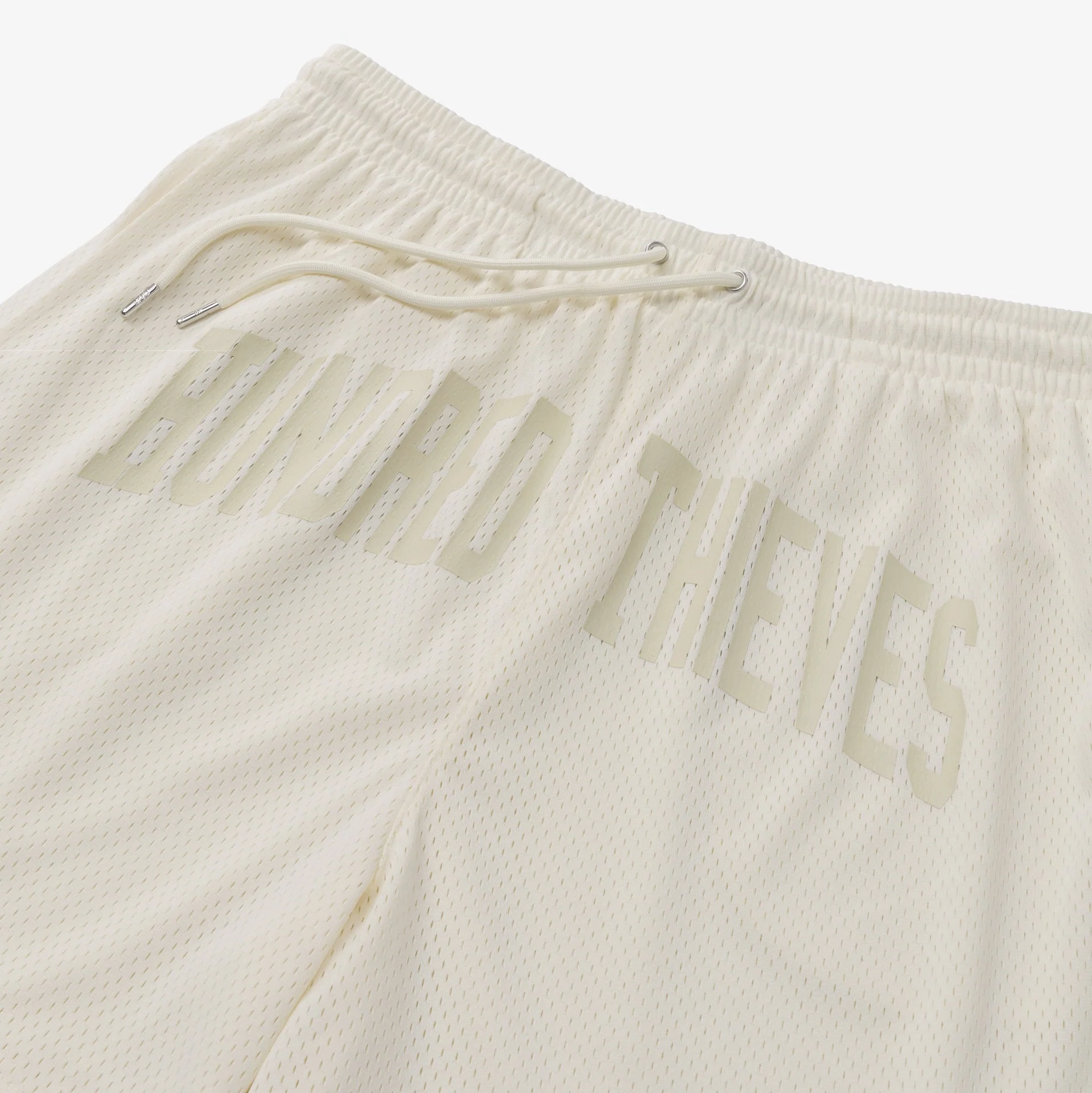 Foundations SS'24 Mesh Short - Cream - Image 5